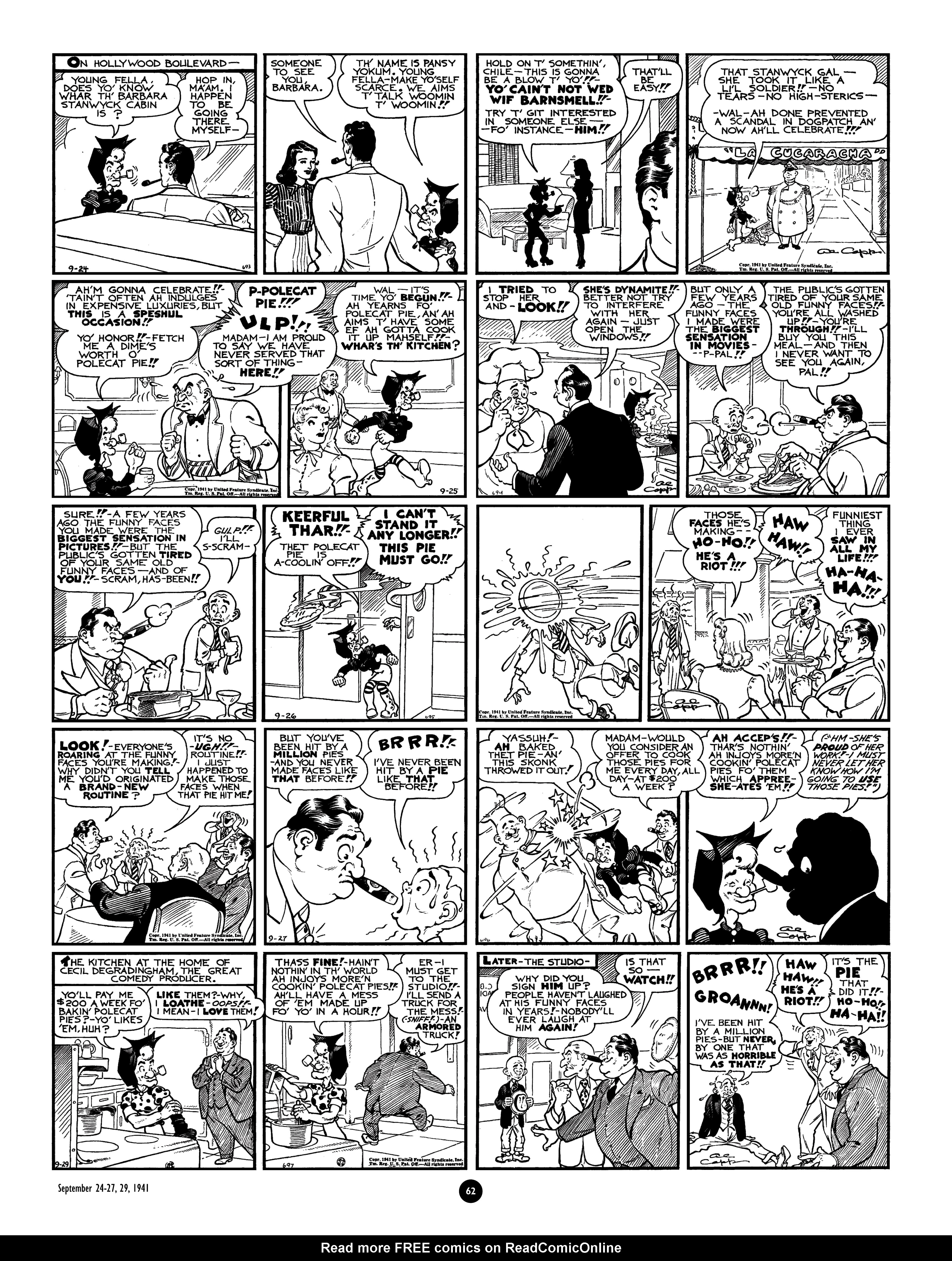 Read online Al Capp's Li'l Abner Complete Daily & Color Sunday Comics comic -  Issue # TPB 4 (Part 1) - 63