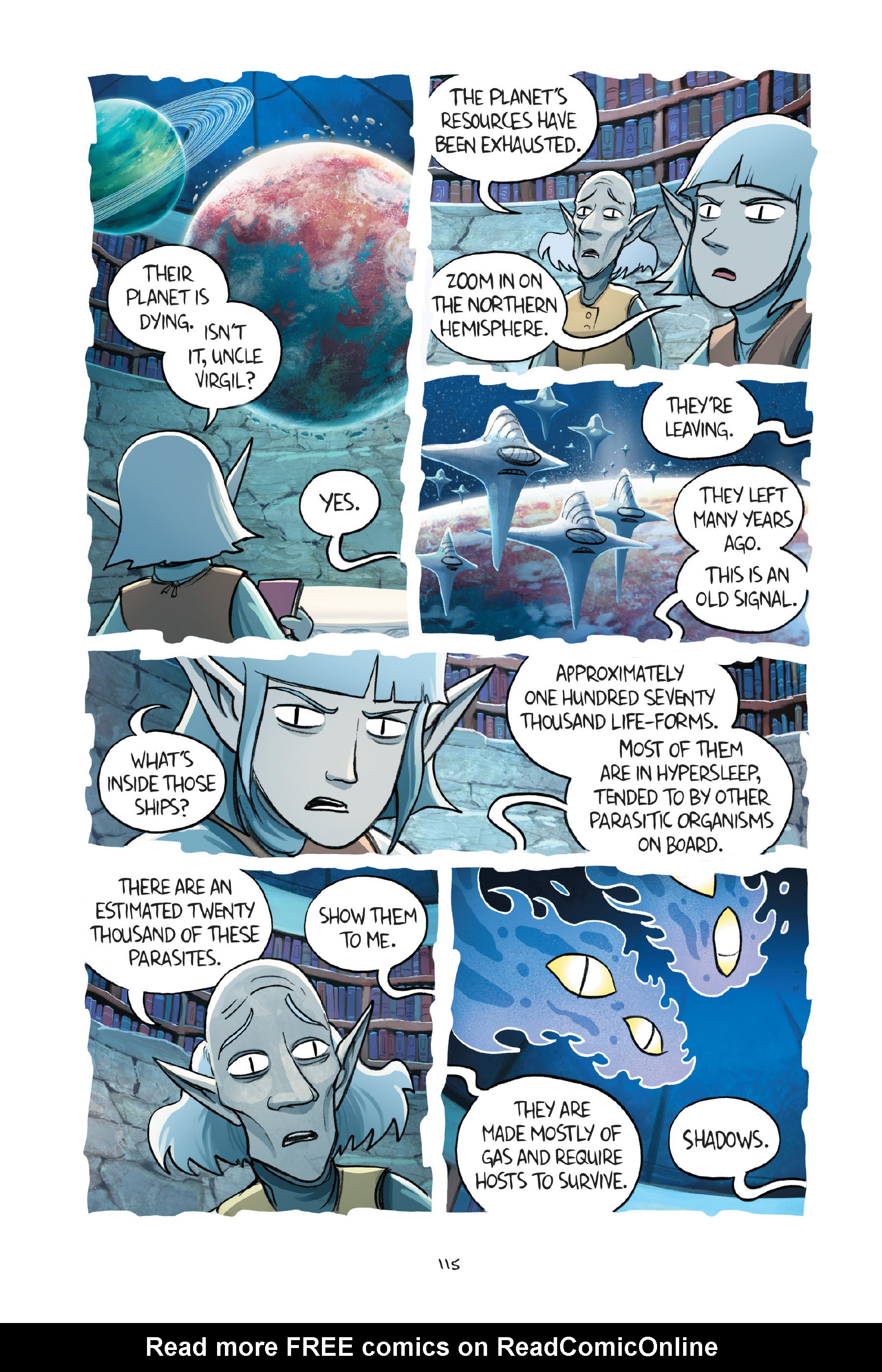 Read online Amulet comic -  Issue #7 - 115