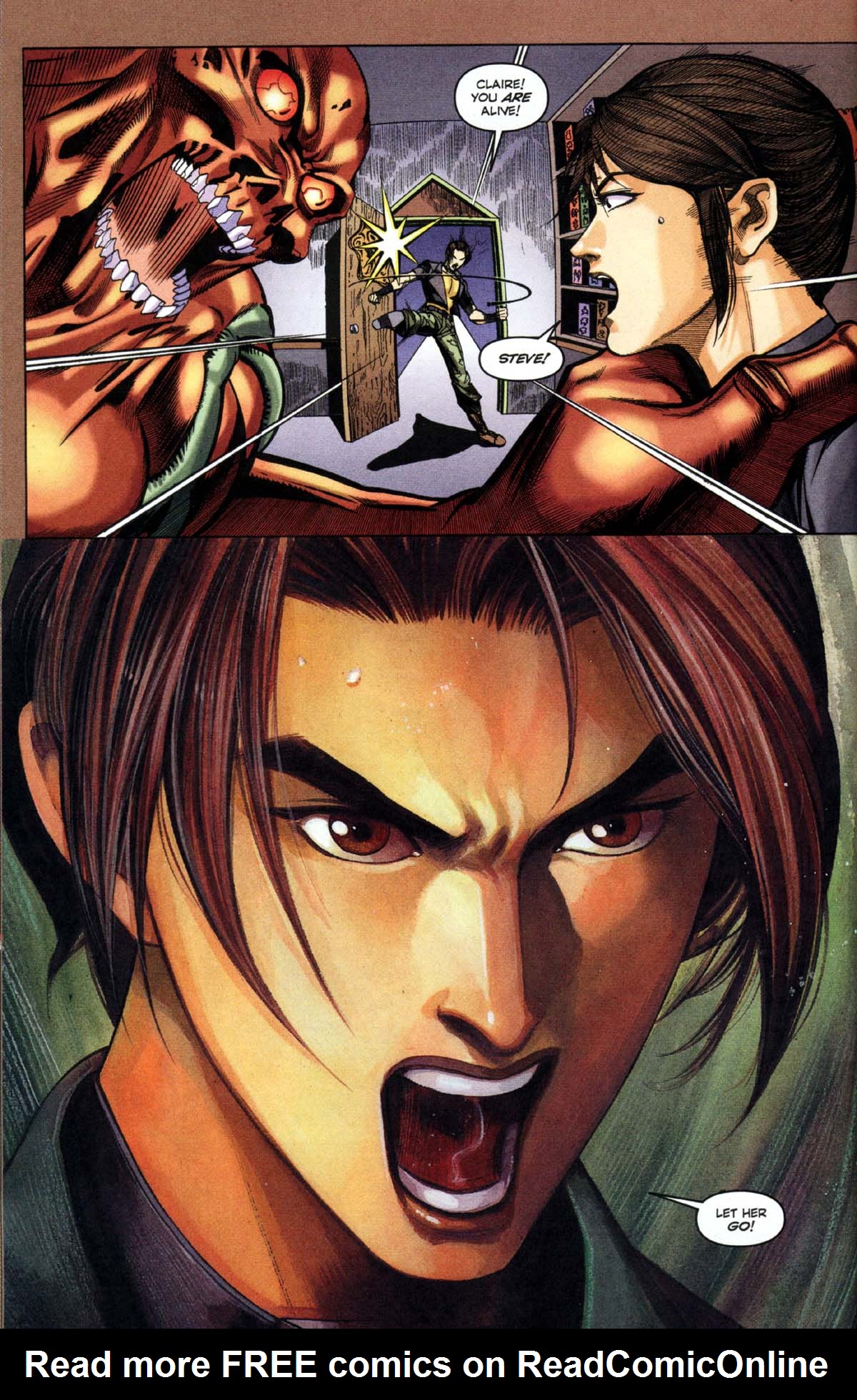 Read online Resident Evil Code: Veronica comic -  Issue #2 - 23