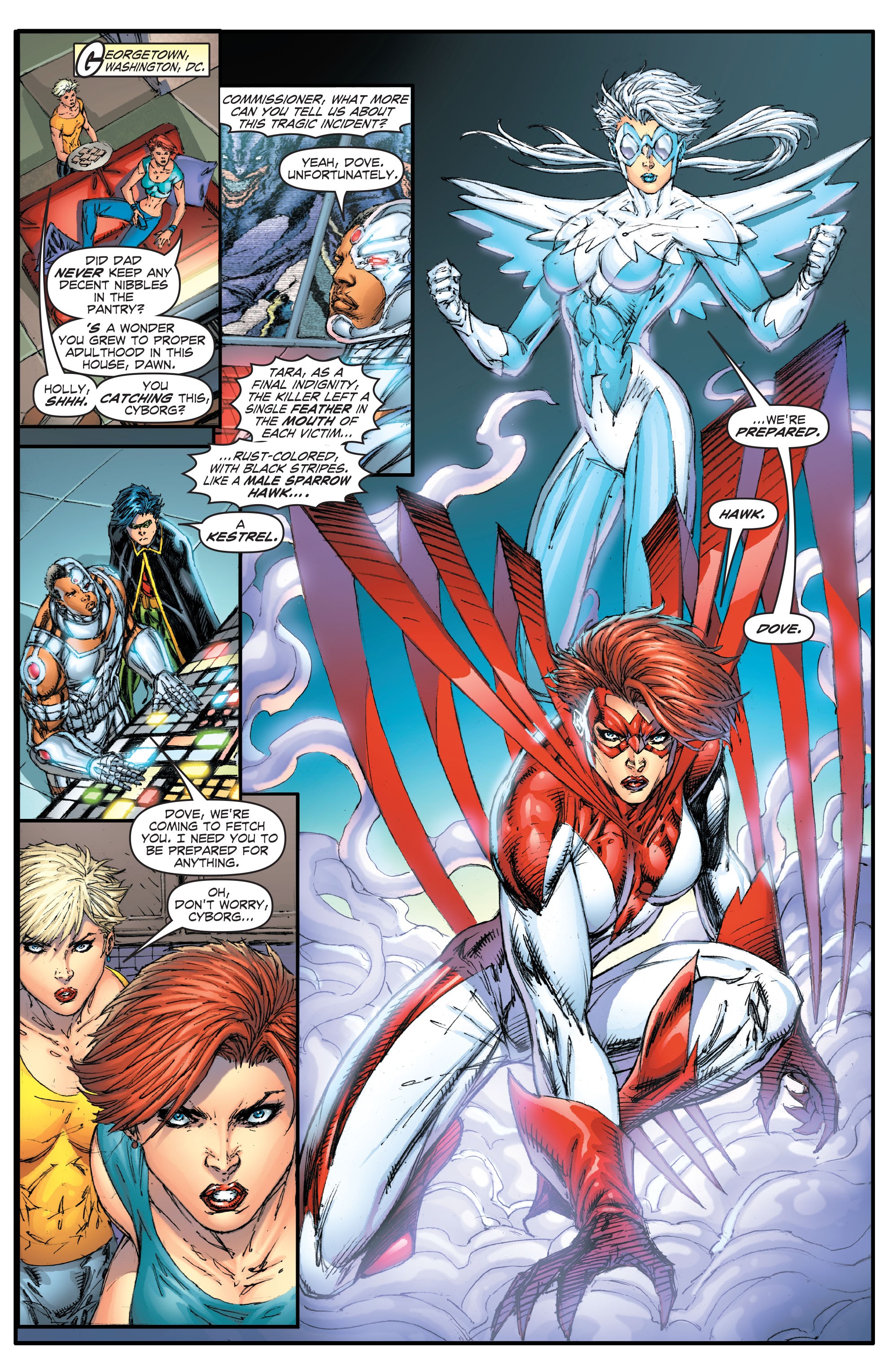 Read online Teen Titans (2003) comic -  Issue #27 - 16