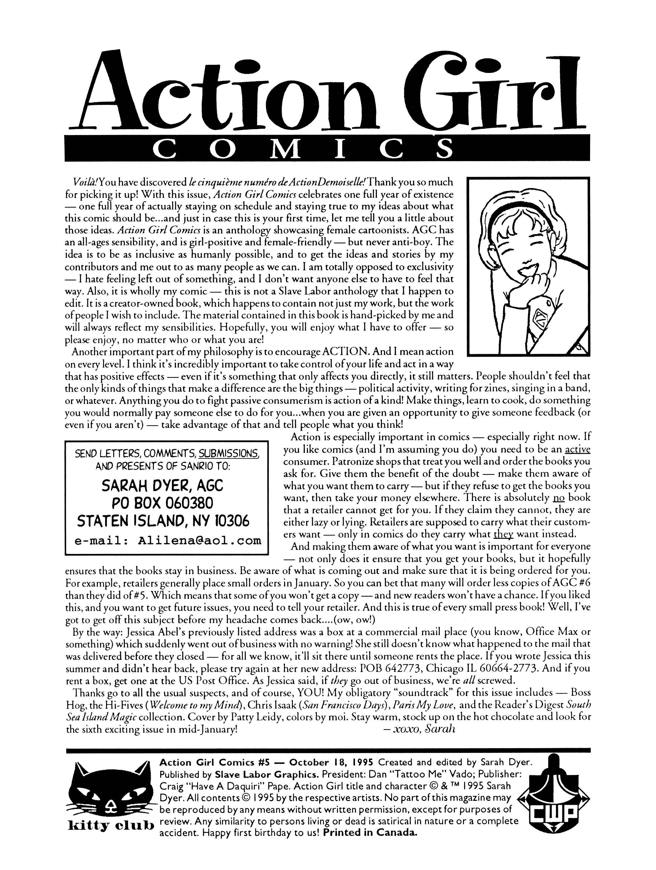 Read online Action Girl Comics comic -  Issue #5 - 2