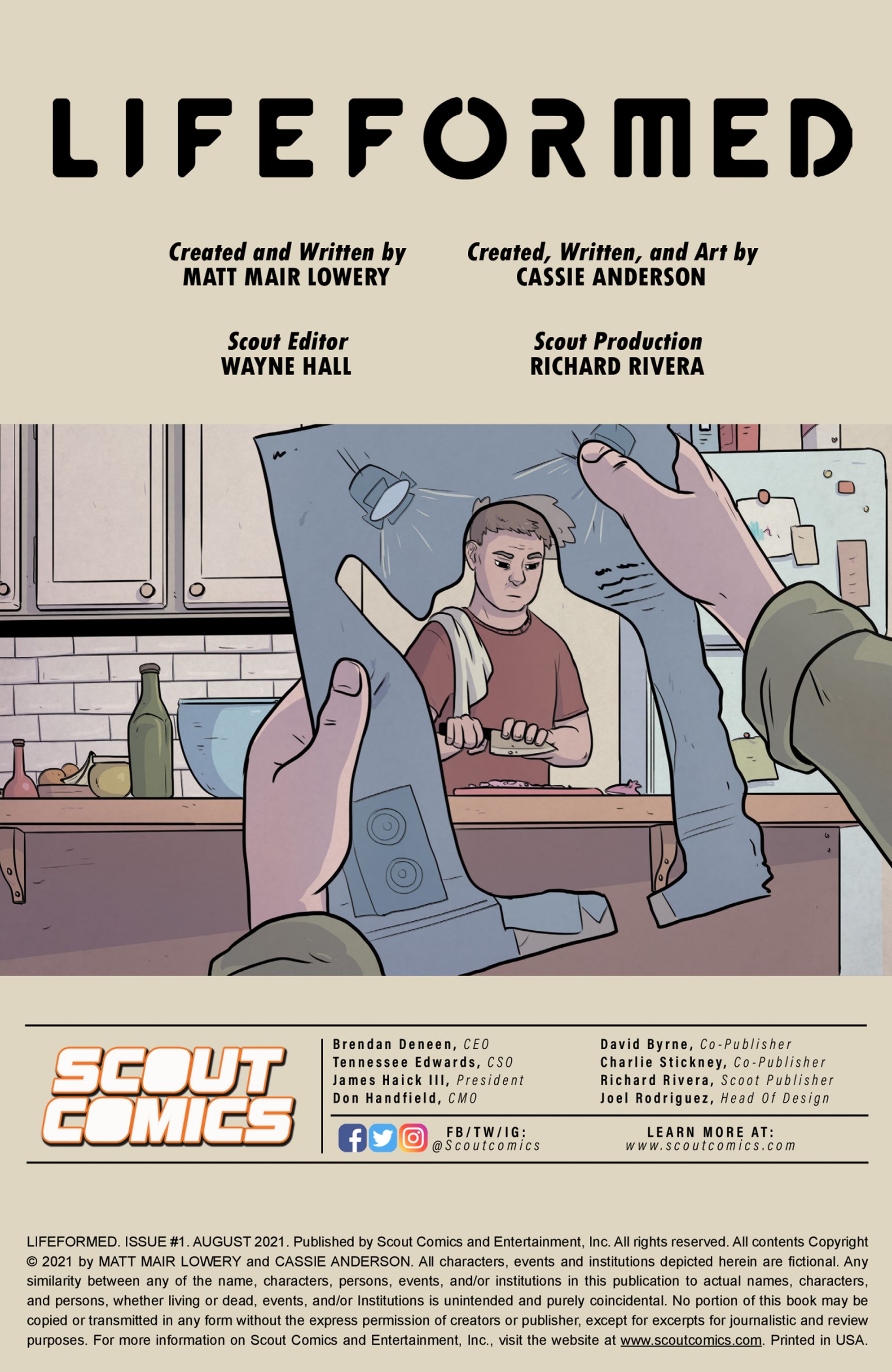 Read online Lifeformed comic -  Issue # Full - 2