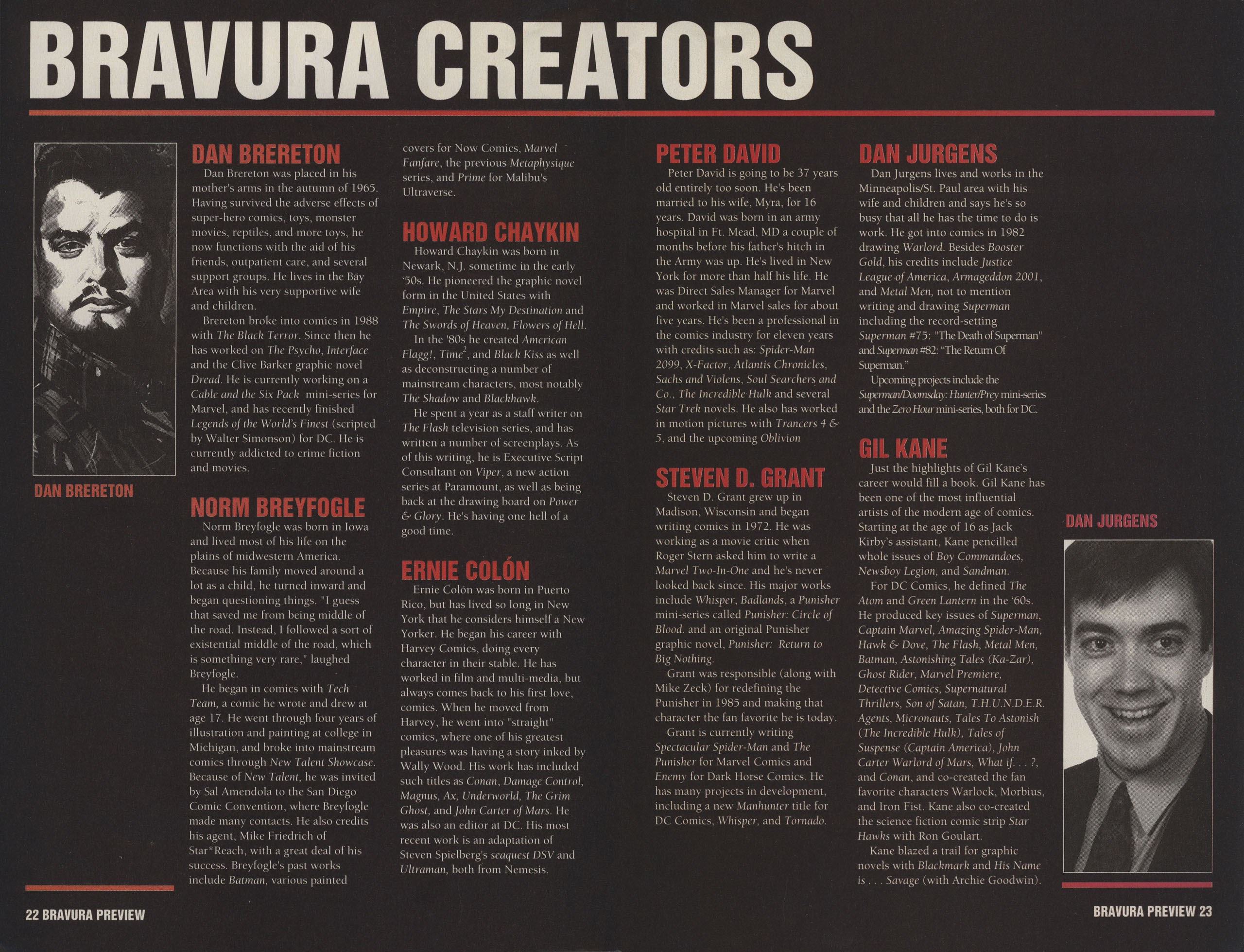 Read online Bravura comic -  Issue #1 - 16