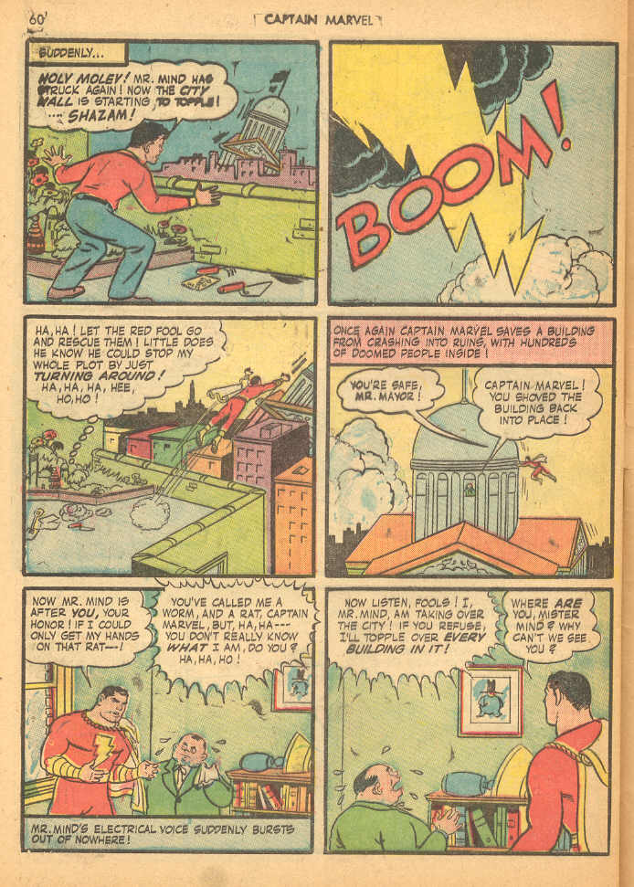 Read online Captain Marvel Adventures comic -  Issue #27 - 60