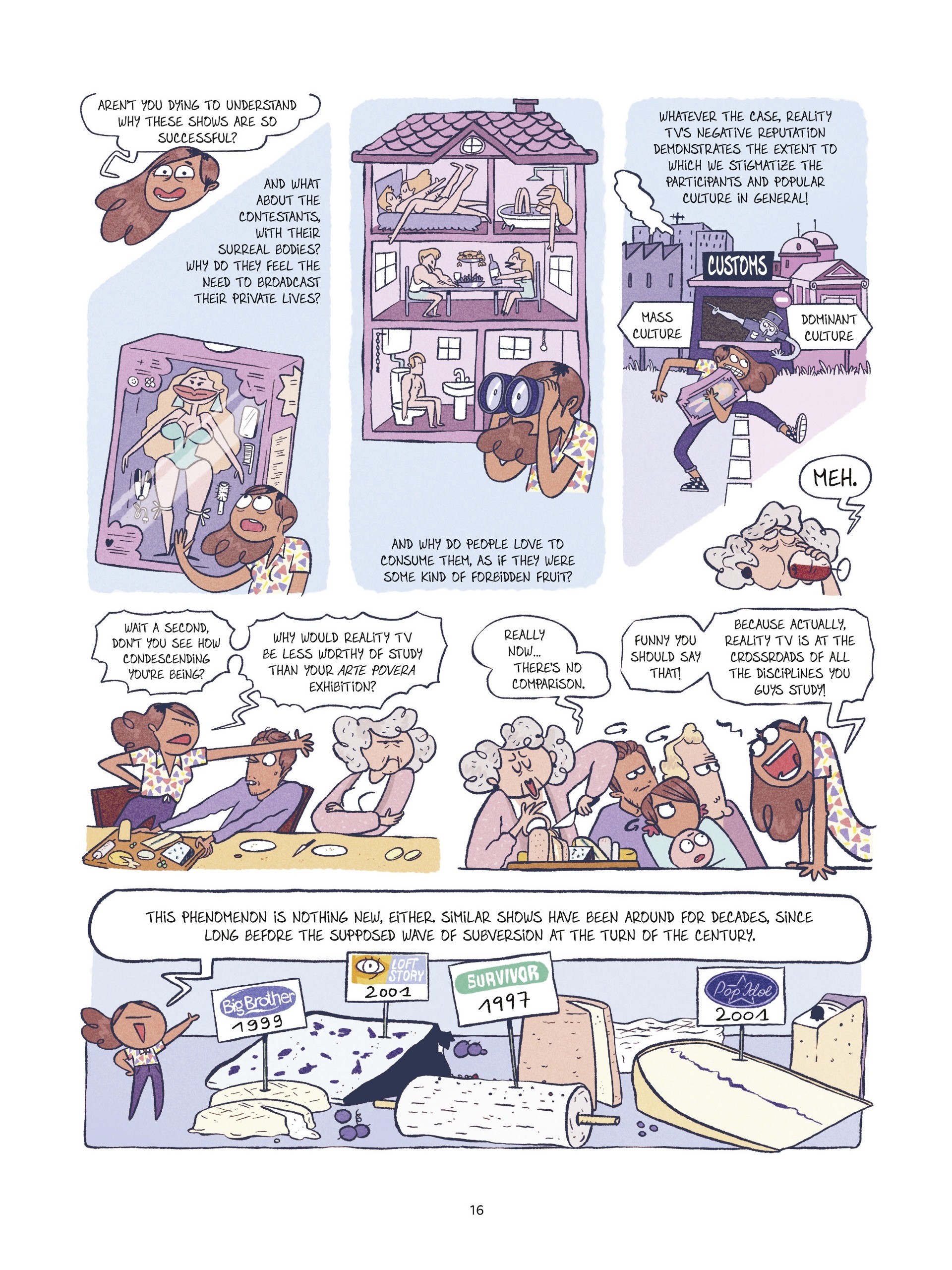 Read online Praising the Surface Behind the Scenes of Reality TV comic -  Issue # TPB - 13