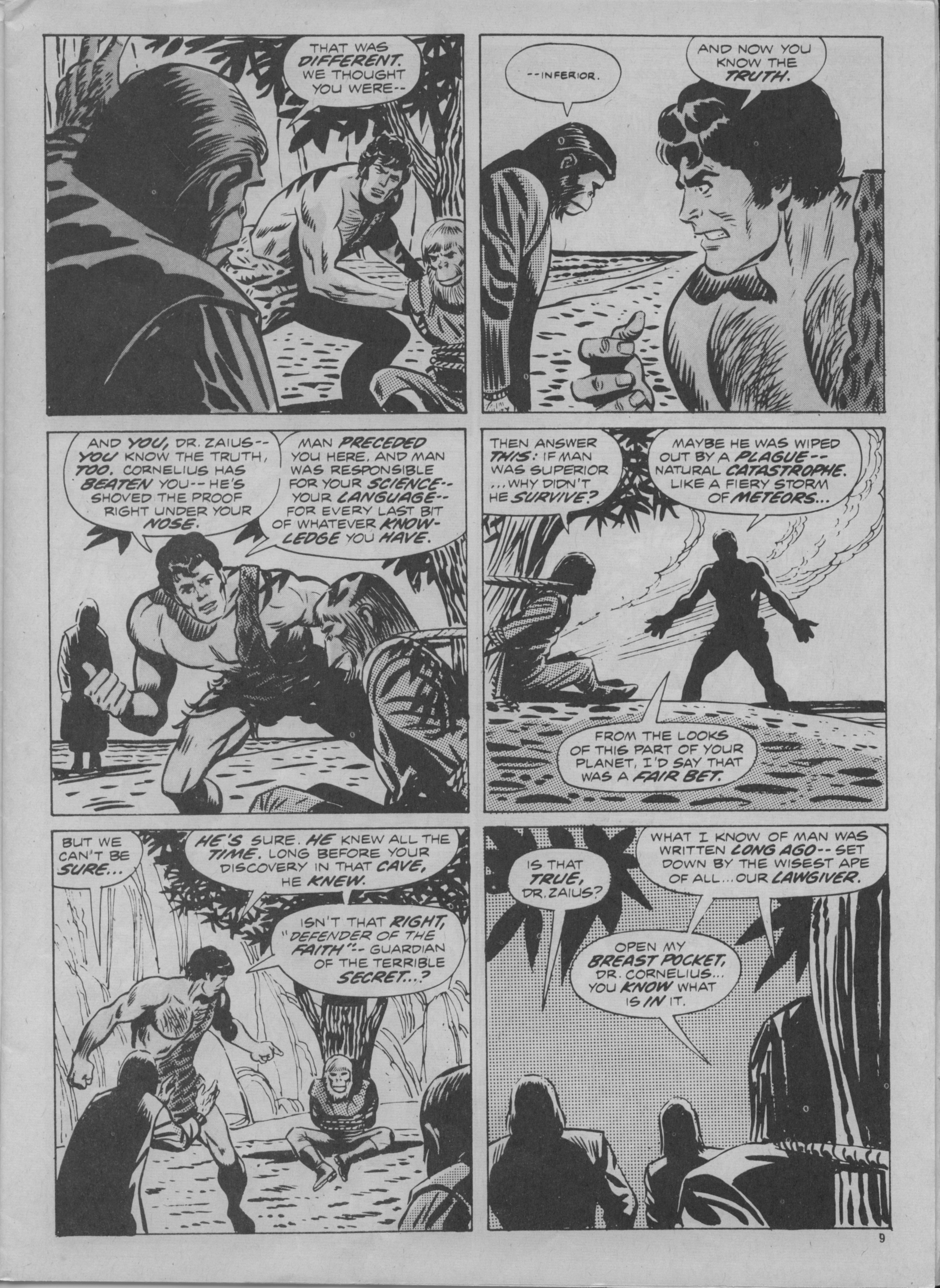 Read online Planet of the Apes (1974) comic -  Issue #10 - 9