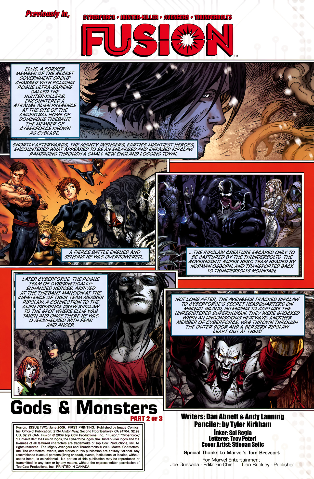 Read online Fusion comic -  Issue #2 - 3