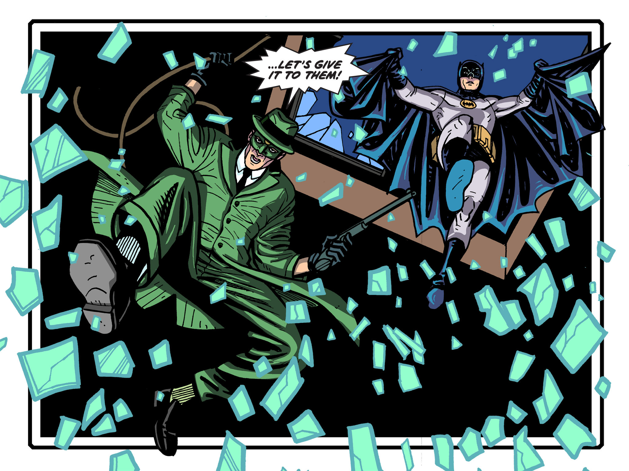 Read online Batman '66 Meets the Green Hornet [II] comic -  Issue #6 - 45