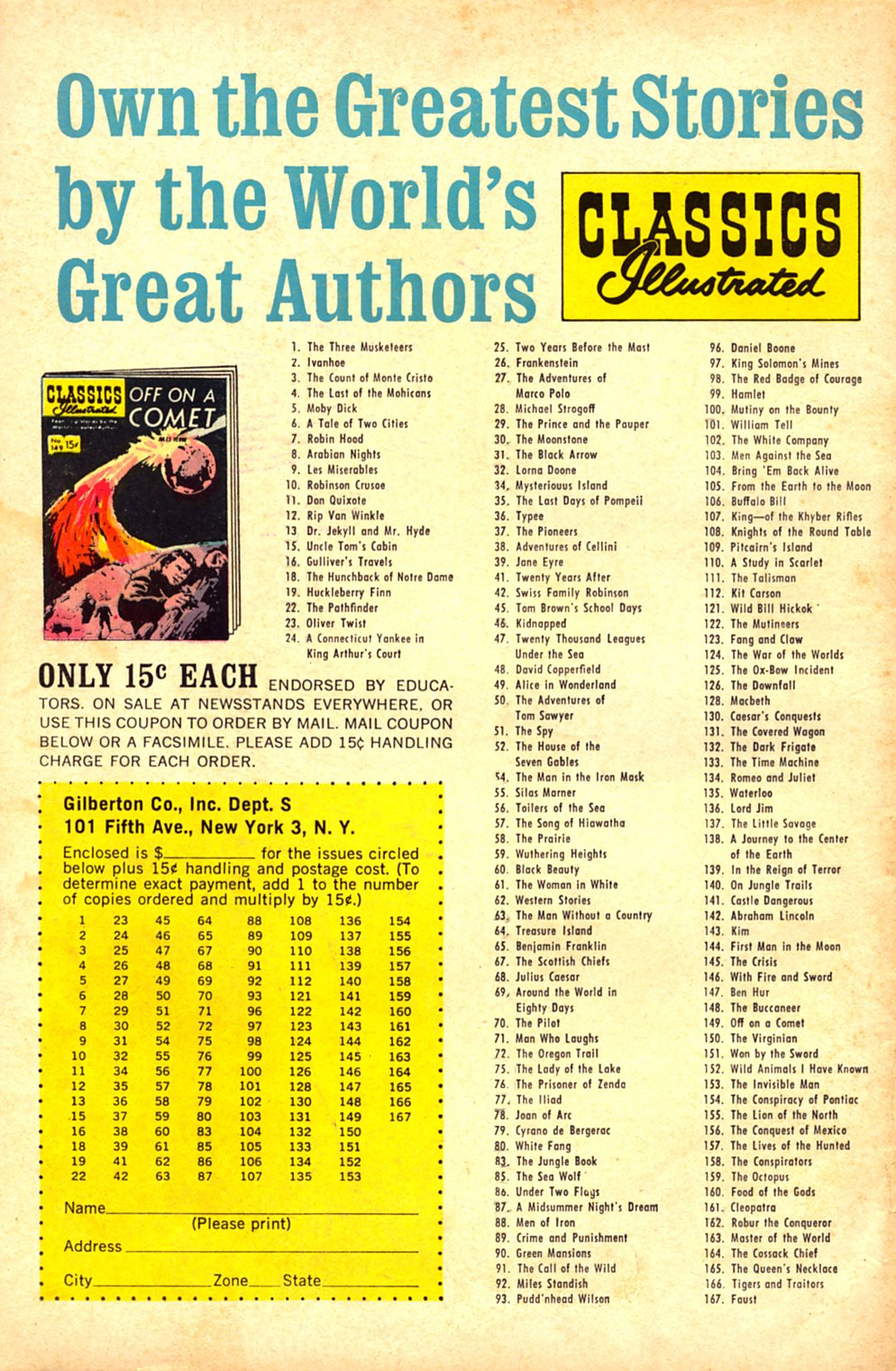 Read online Classics Illustrated comic -  Issue #46 - 52