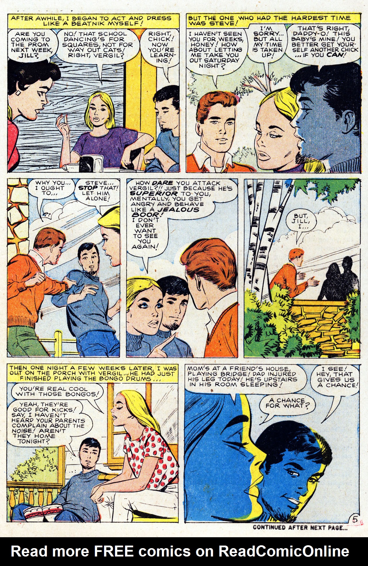 Read online Teen-Age Romance comic -  Issue #78 - 7