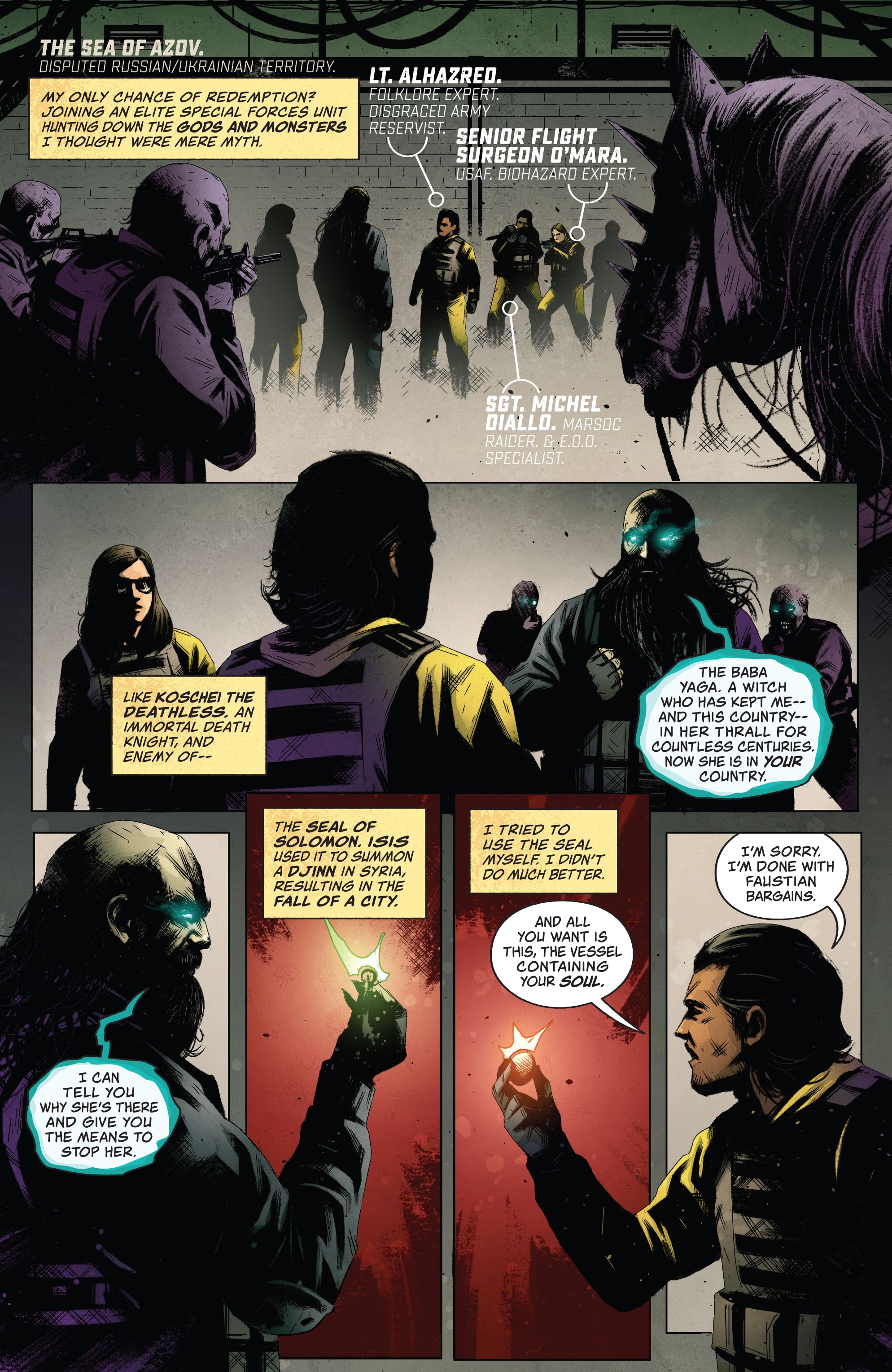 Read online Godkillers comic -  Issue #5 - 4