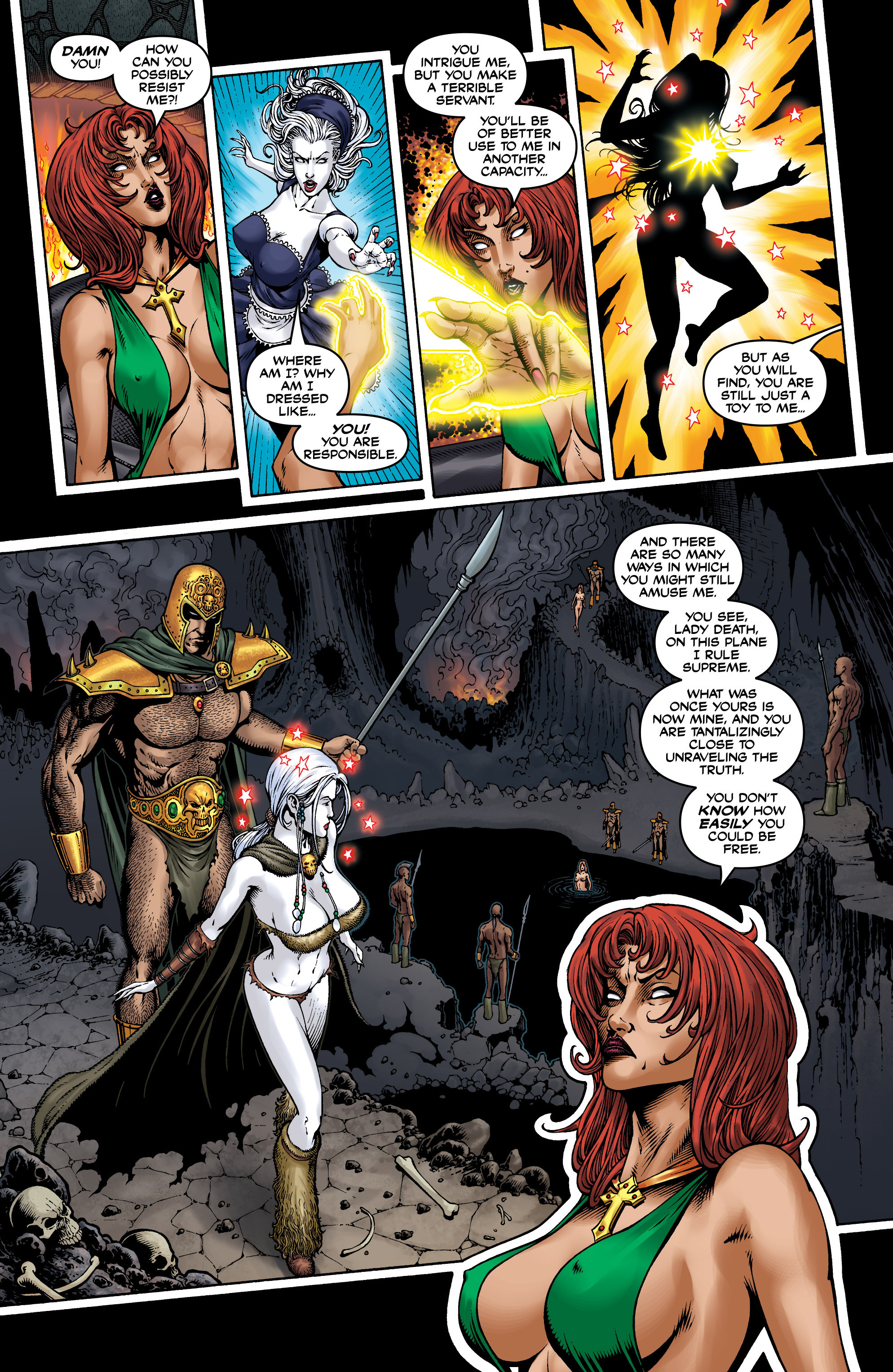 Read online Lady Death Origins comic -  Issue #13 - 14
