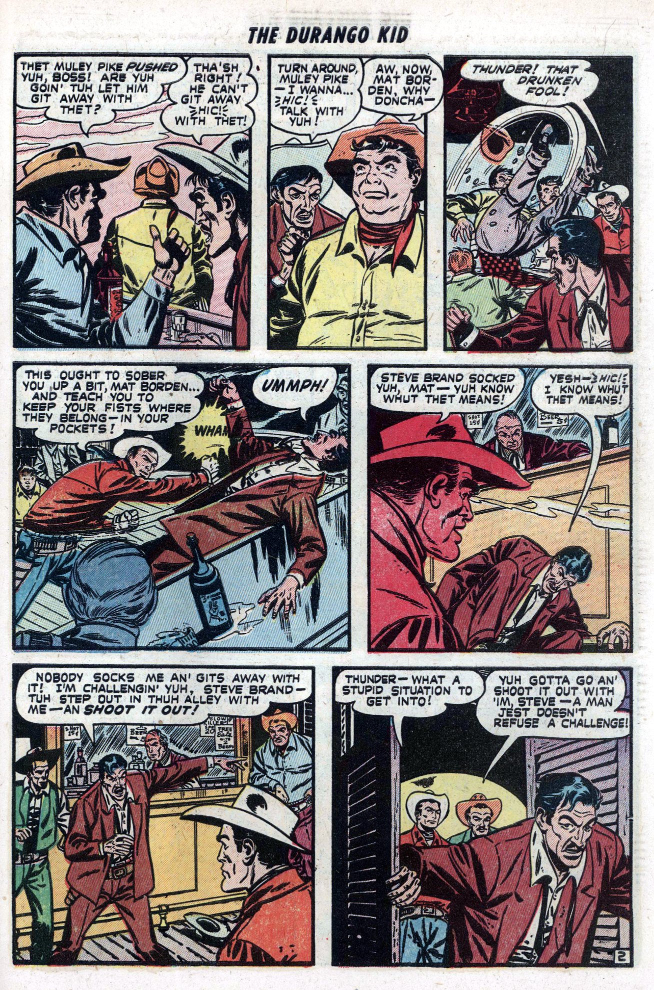 Read online Charles Starrett as The Durango Kid comic -  Issue #11 - 27