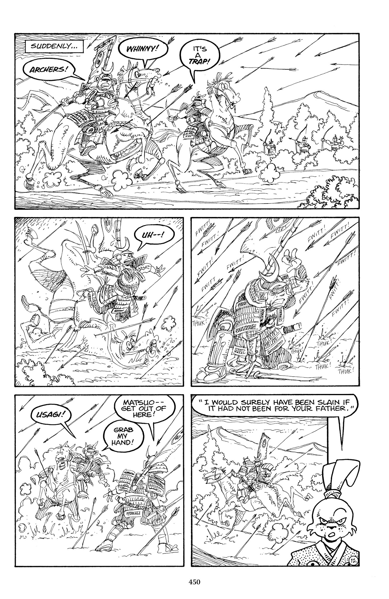 Read online The Usagi Yojimbo Saga comic -  Issue # TPB 2 - 444