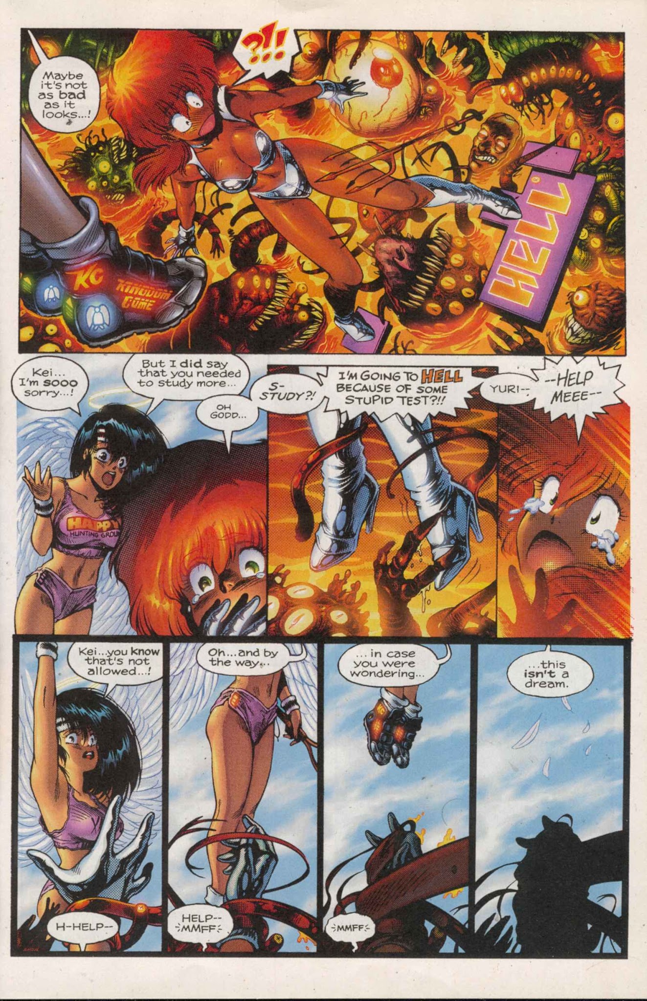 Read online The Dirty Pair: Sim Hell Remastered comic -  Issue #1 - 5