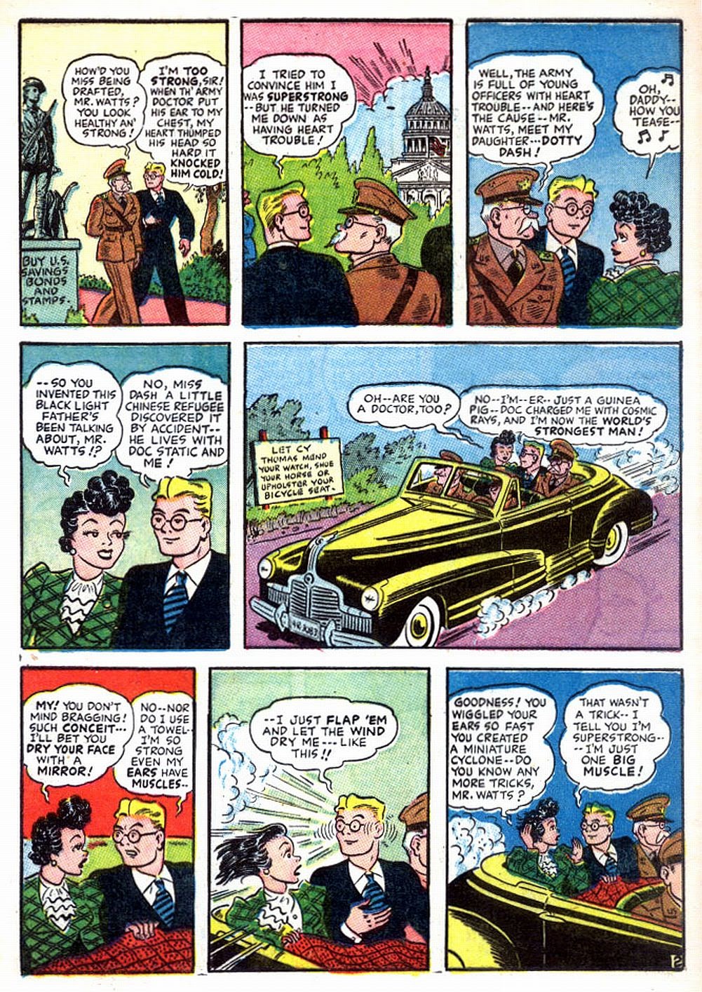 Read online Sparky Watts comic -  Issue #1 - 4