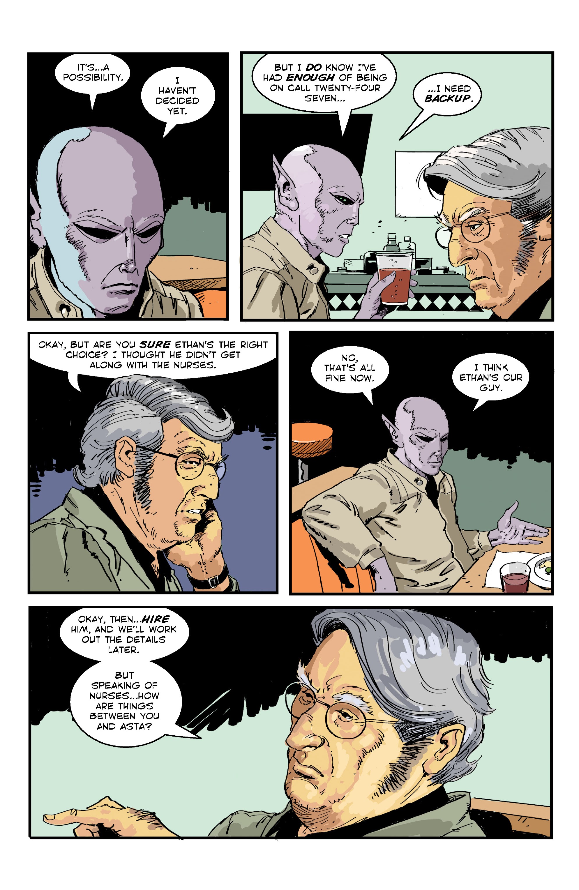 Read online Resident Alien: Your Ride's Here comic -  Issue #1 - 15
