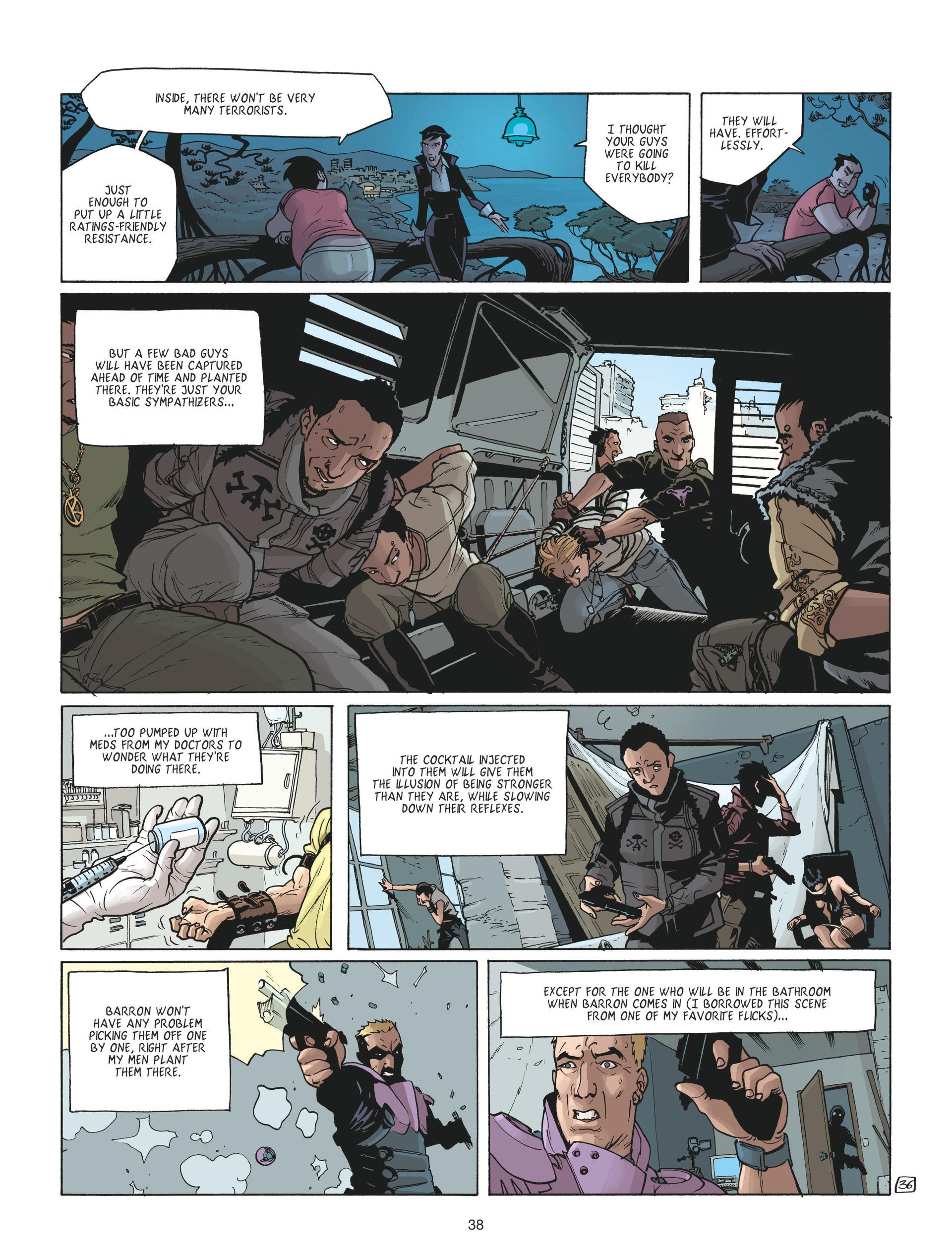 Read online Reality Show comic -  Issue #5 - 38