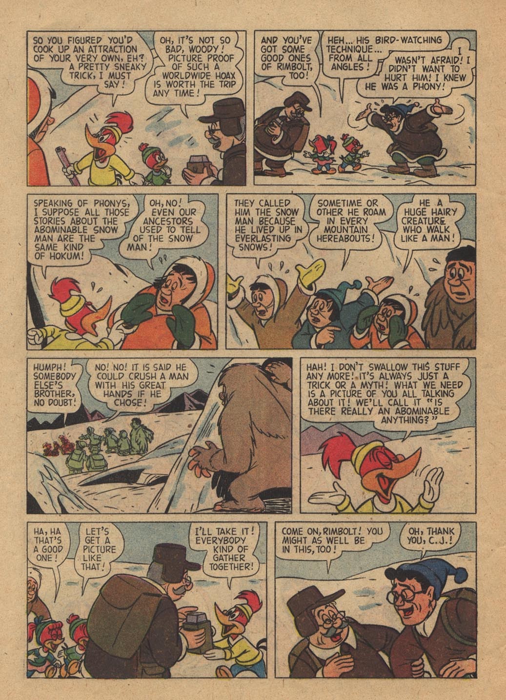 Read online Walter Lantz Woody Woodpecker (1952) comic -  Issue #55 - 32