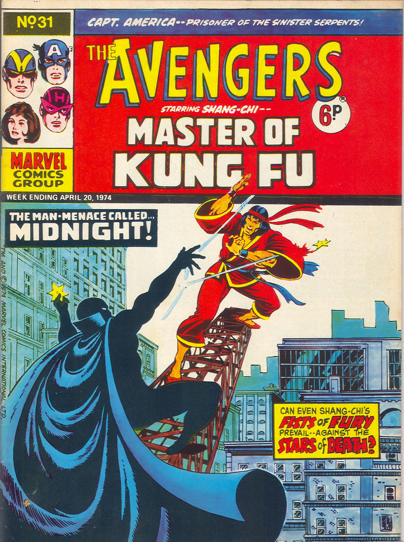 Read online The Avengers (1973) comic -  Issue #31 - 1