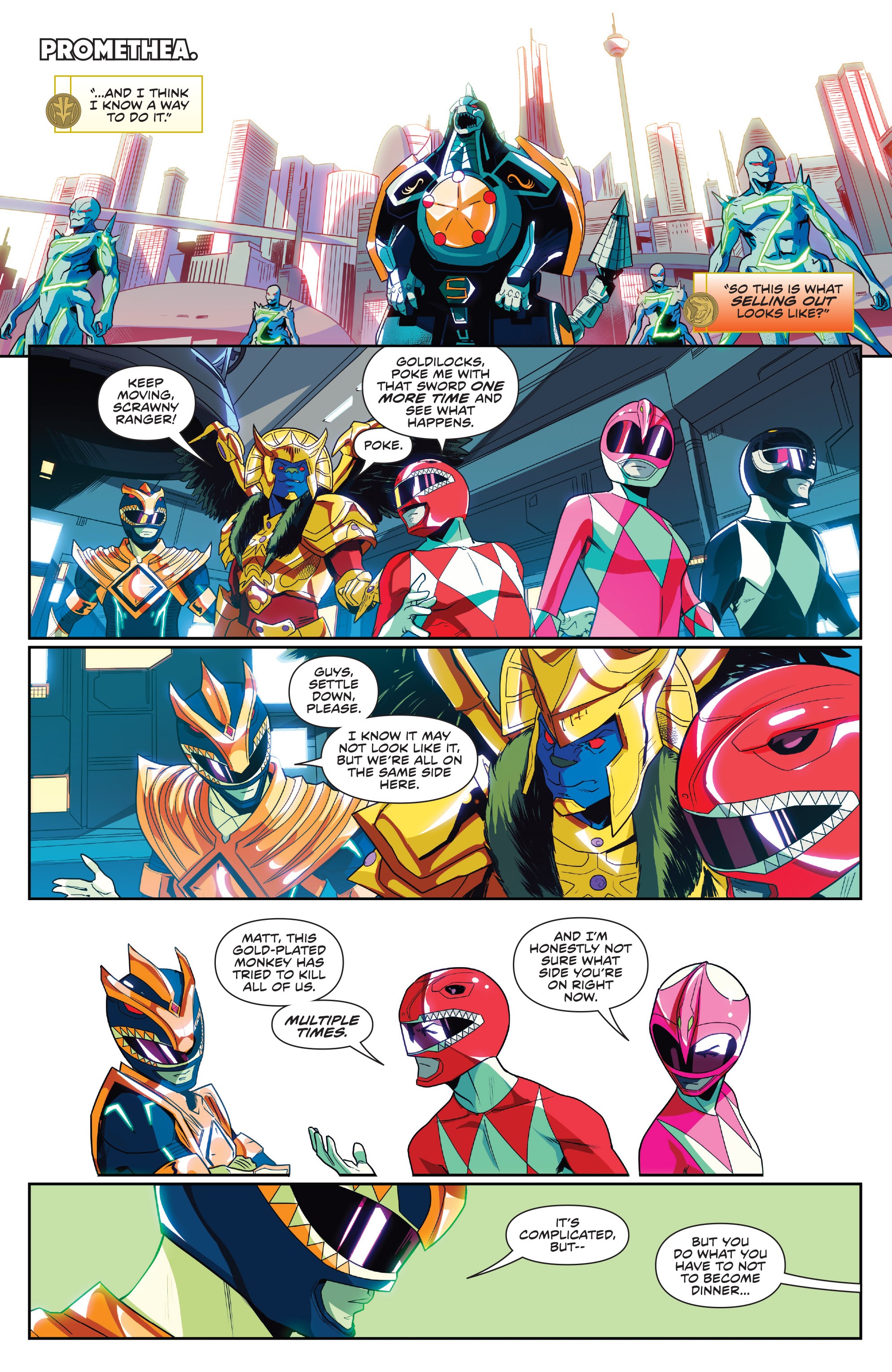 Read online Mighty Morphin comic -  Issue #7 - 16