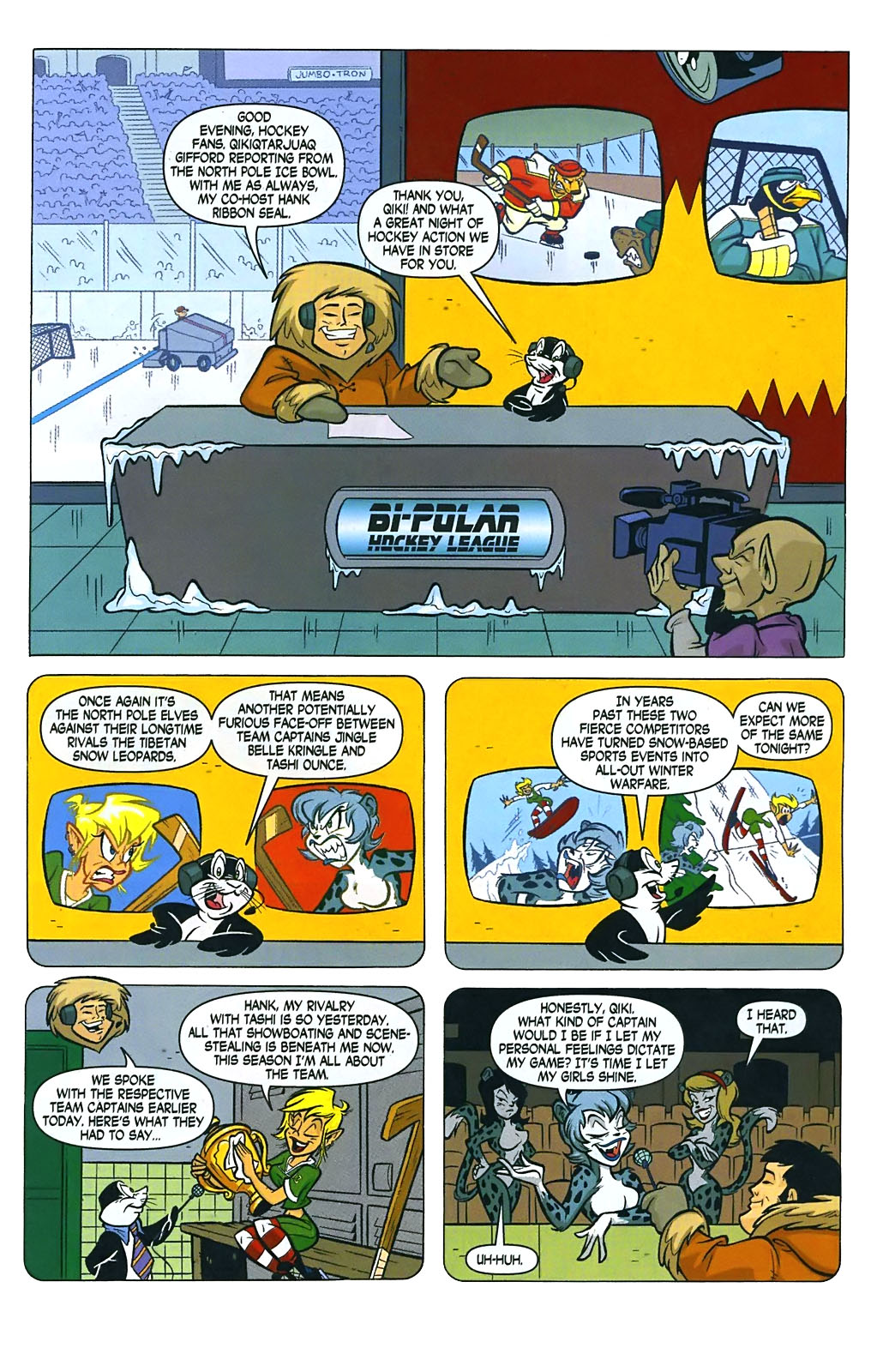 Read online Jingle Belle: The Fight Before Christmas comic -  Issue # Full - 3