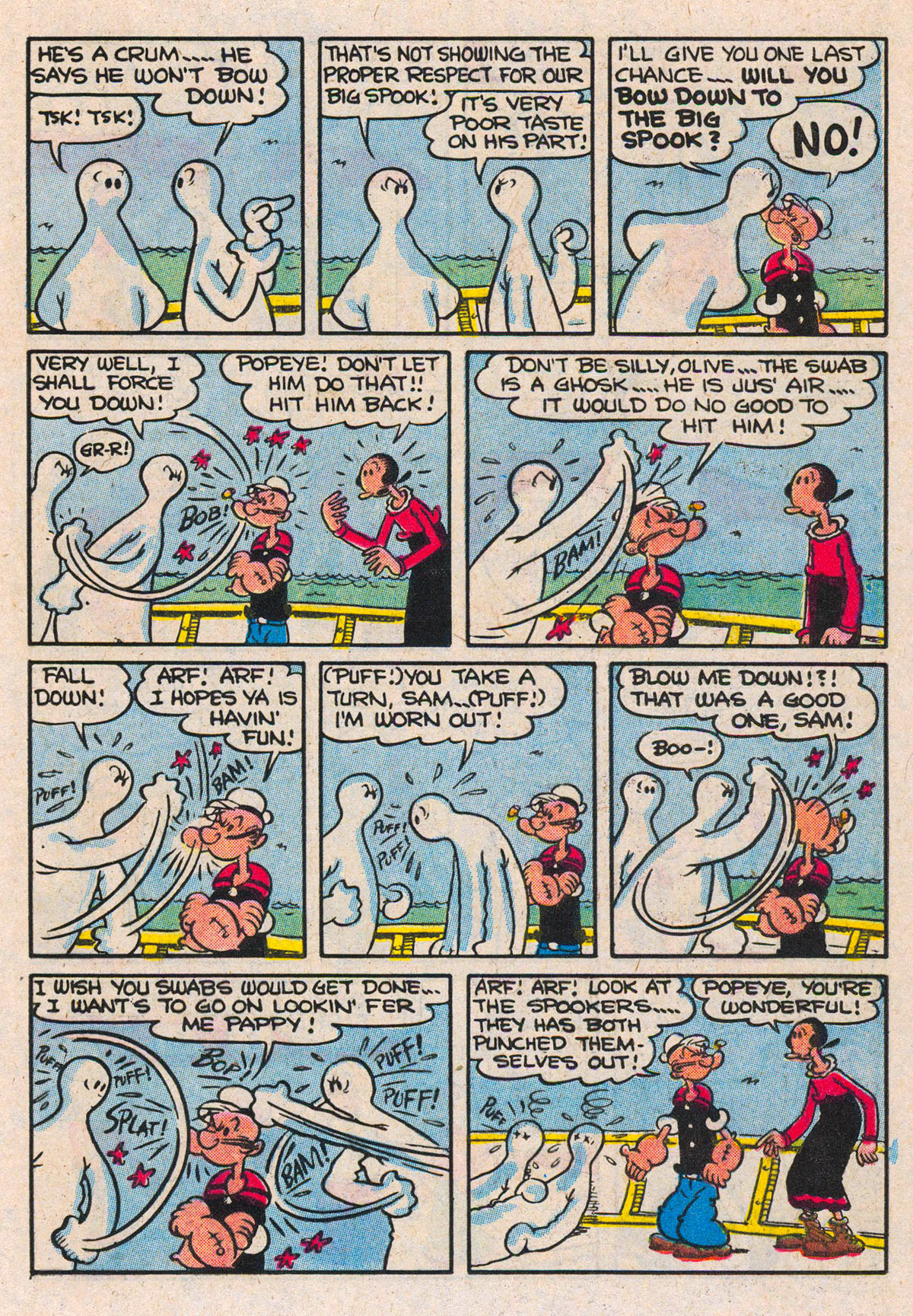 Read online Popeye (1948) comic -  Issue #169 - 13