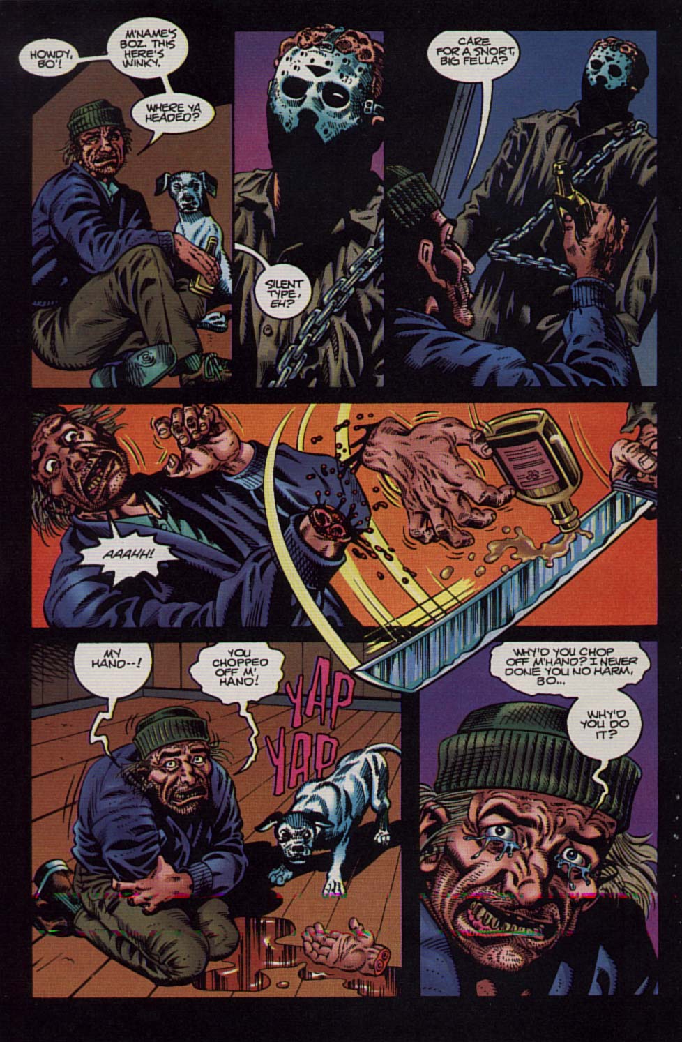 Read online Jason vs Leatherface comic -  Issue #1 - 12
