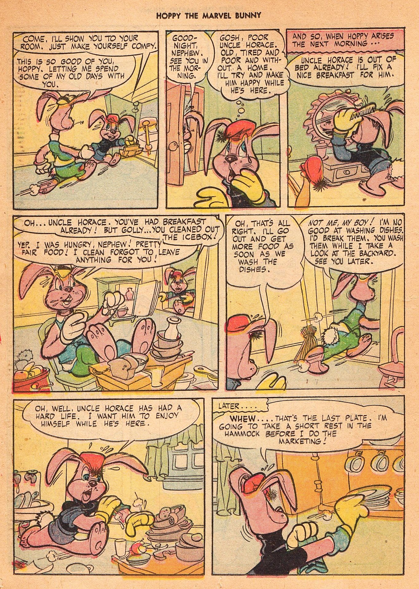 Read online Hoppy The Marvel Bunny comic -  Issue #8 - 16