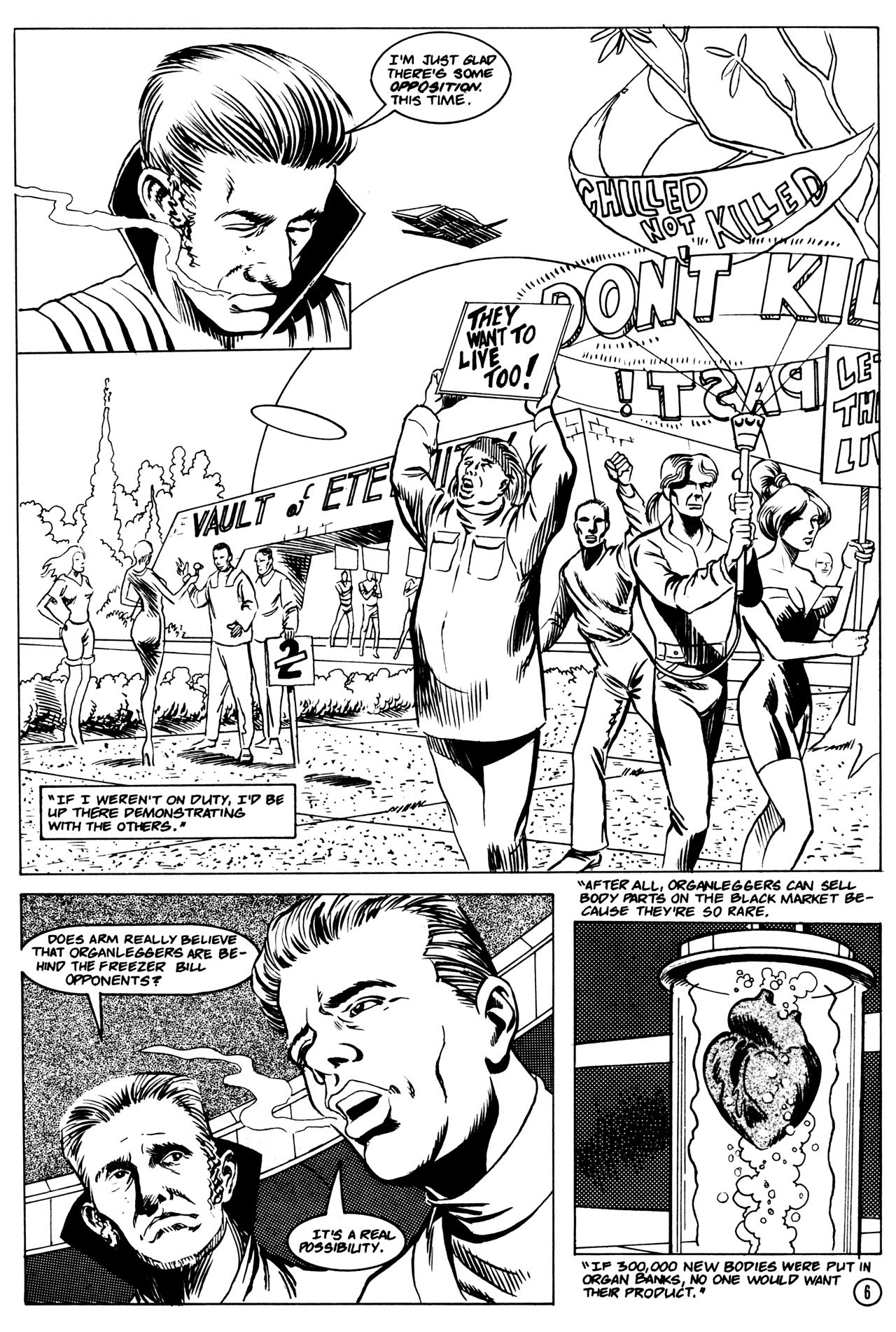 Read online The Defenseless Dead comic -  Issue #1 - 7