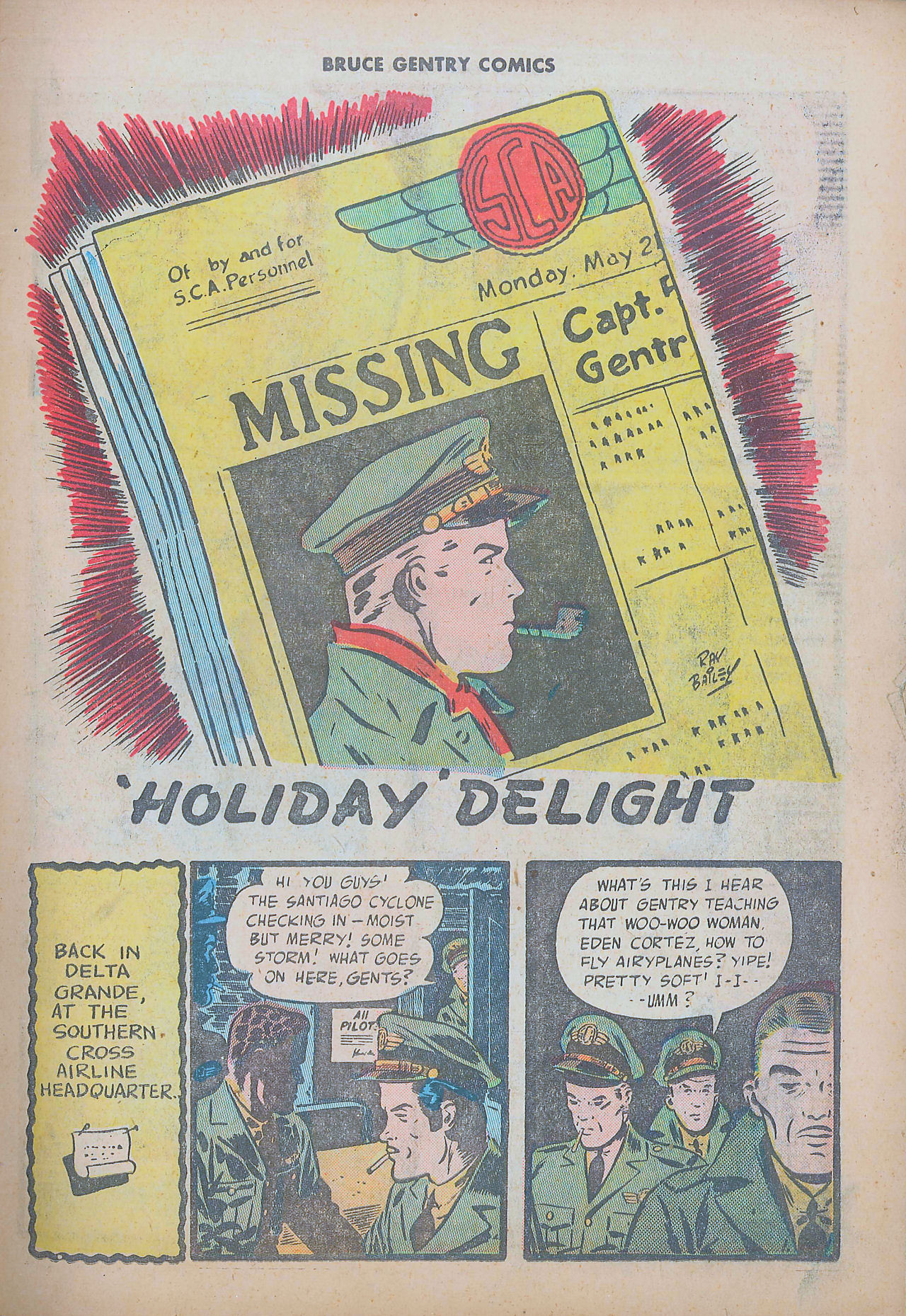 Read online Bruce Gentry comic -  Issue #2 - 11