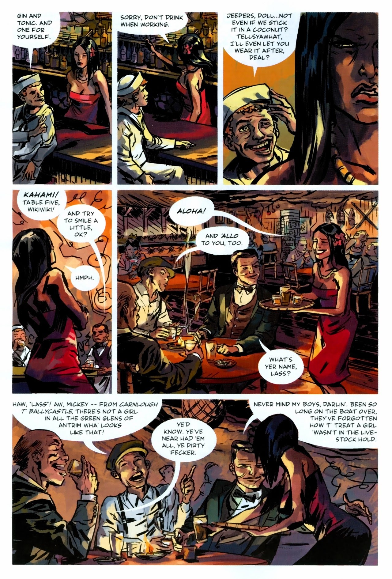 Read online Hawaiian Dick: Screaming Black Thunder comic -  Issue #1 - 24