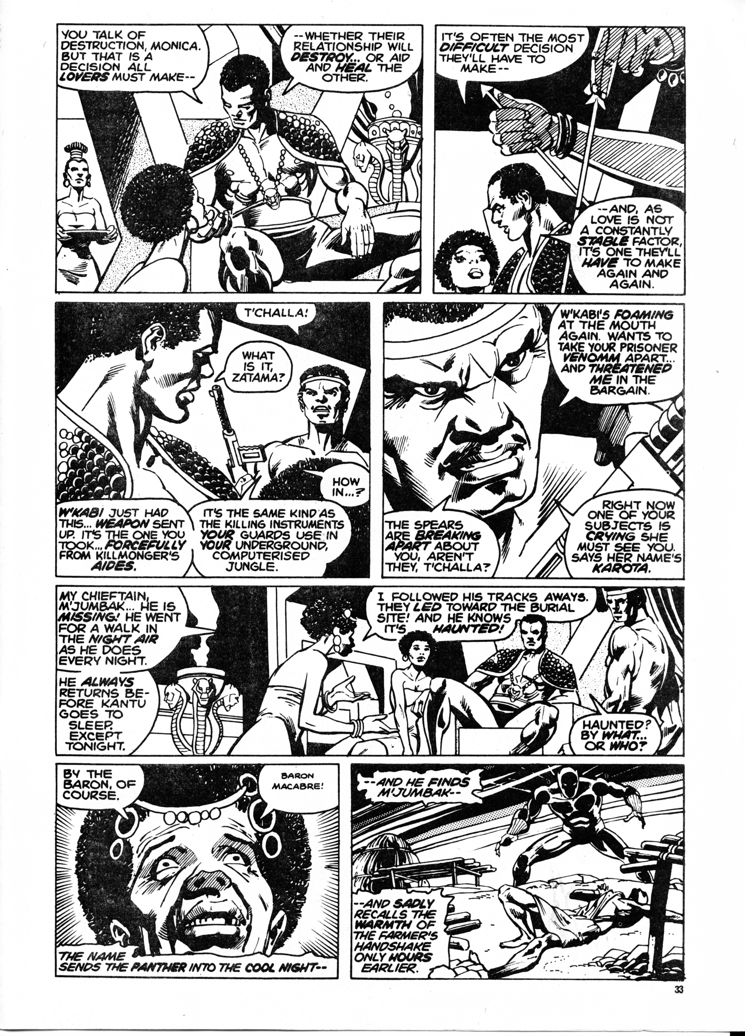 Read online Planet of the Apes (1974) comic -  Issue #64 - 33