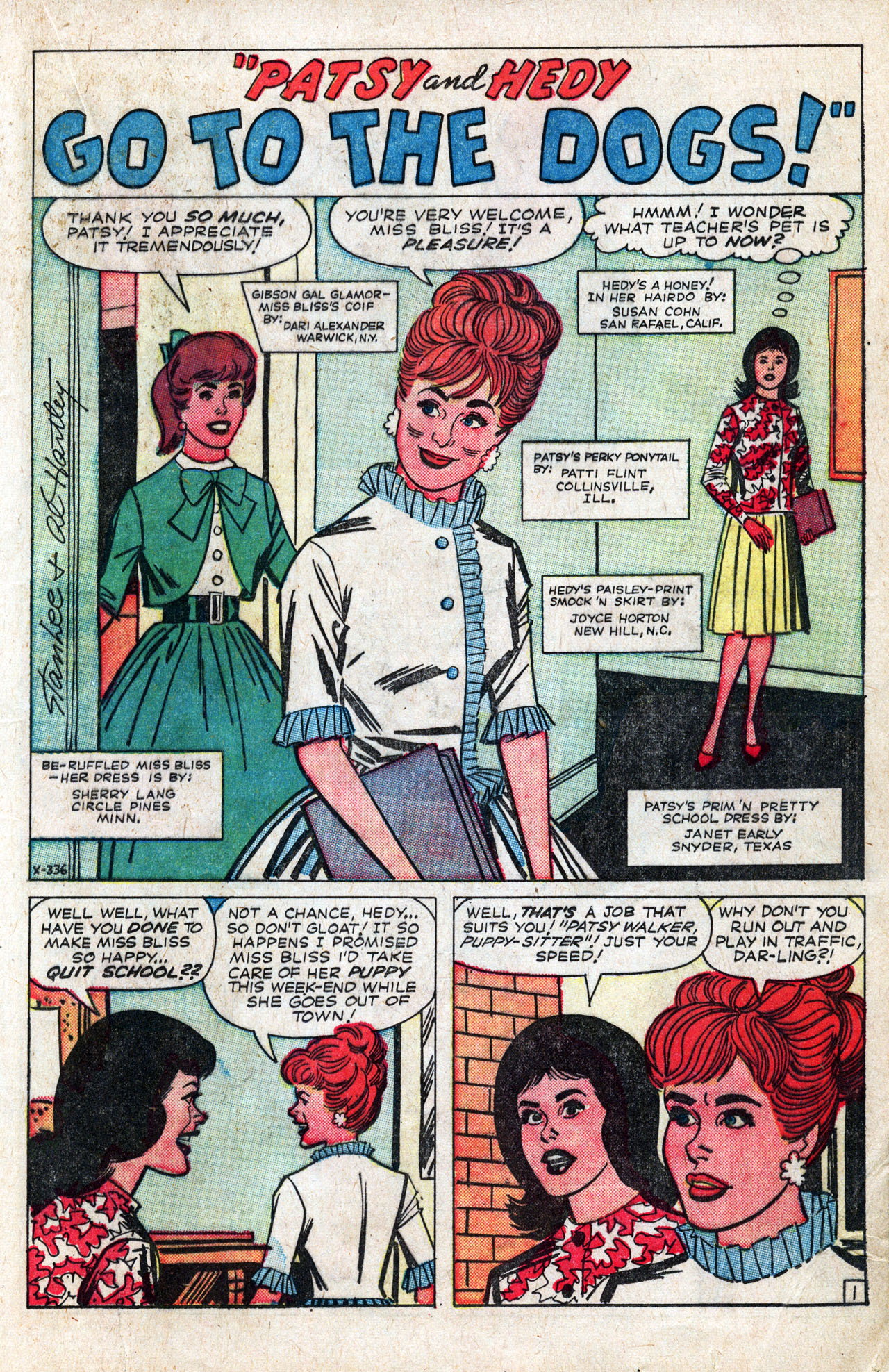 Read online Patsy and Hedy comic -  Issue #89 - 22