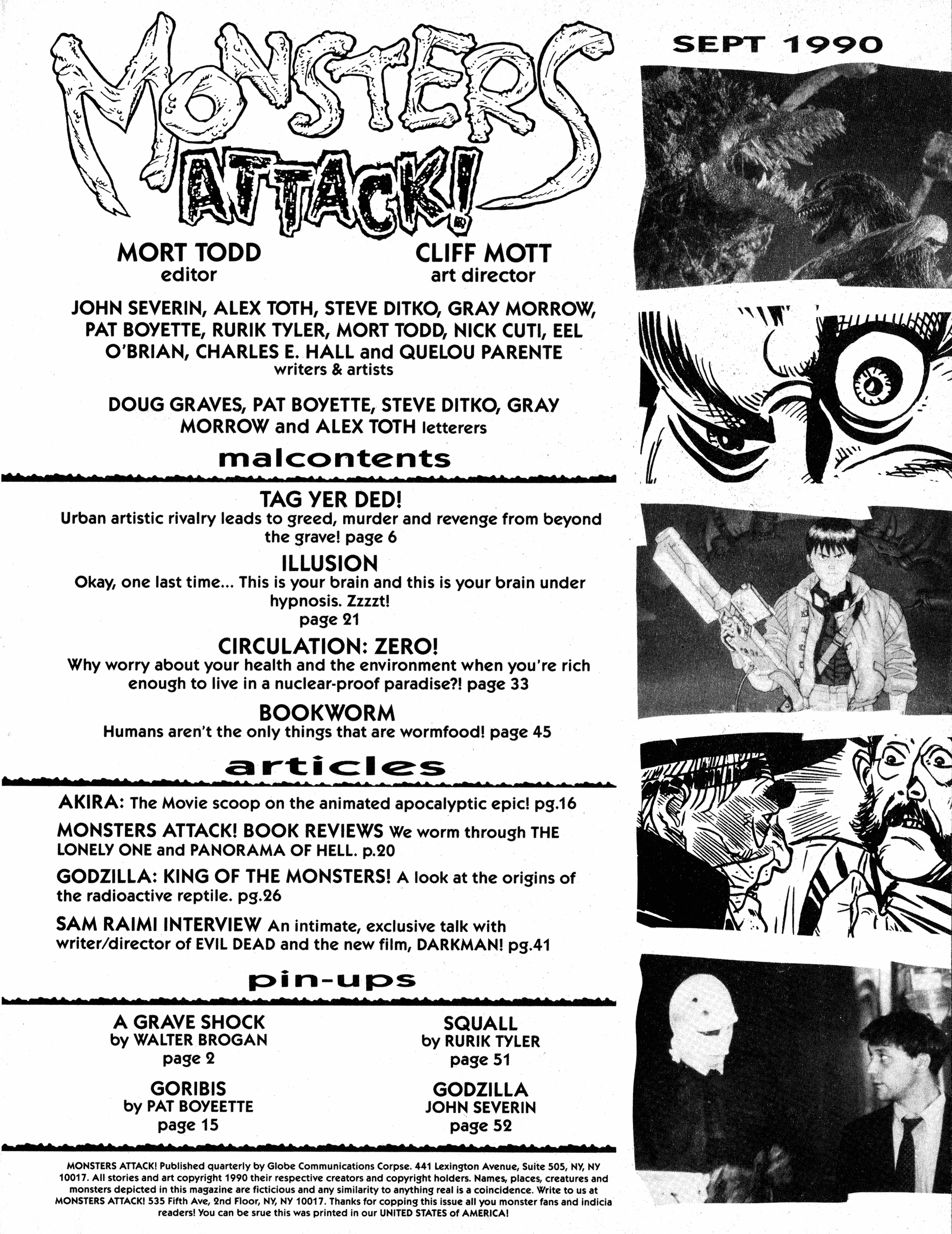 Read online Monsters Attack comic -  Issue #4 - 3