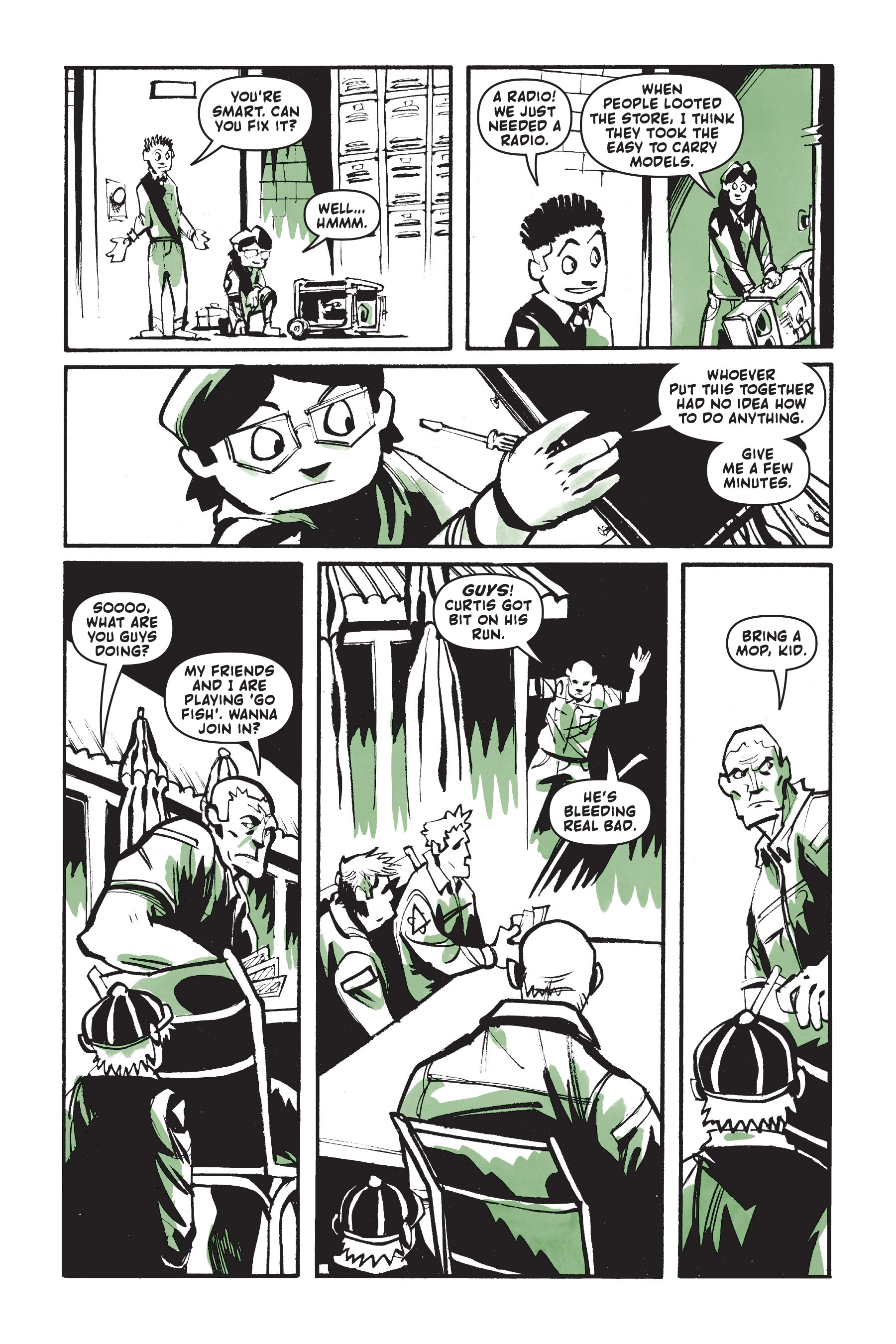Read online Junior Braves of the Apocalypse comic -  Issue #5 - 4