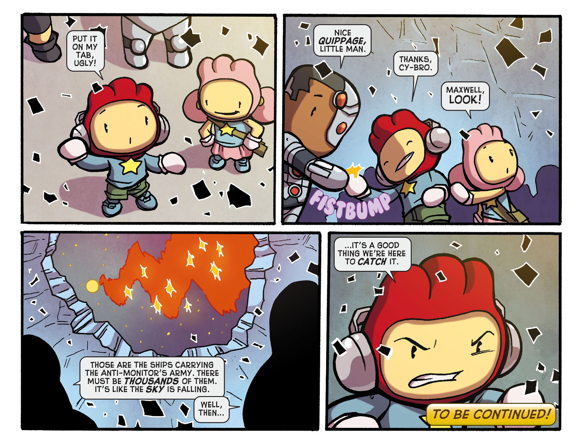 Read online Scribblenauts Unmasked: A Crisis of Imagination comic -  Issue #12 - 23