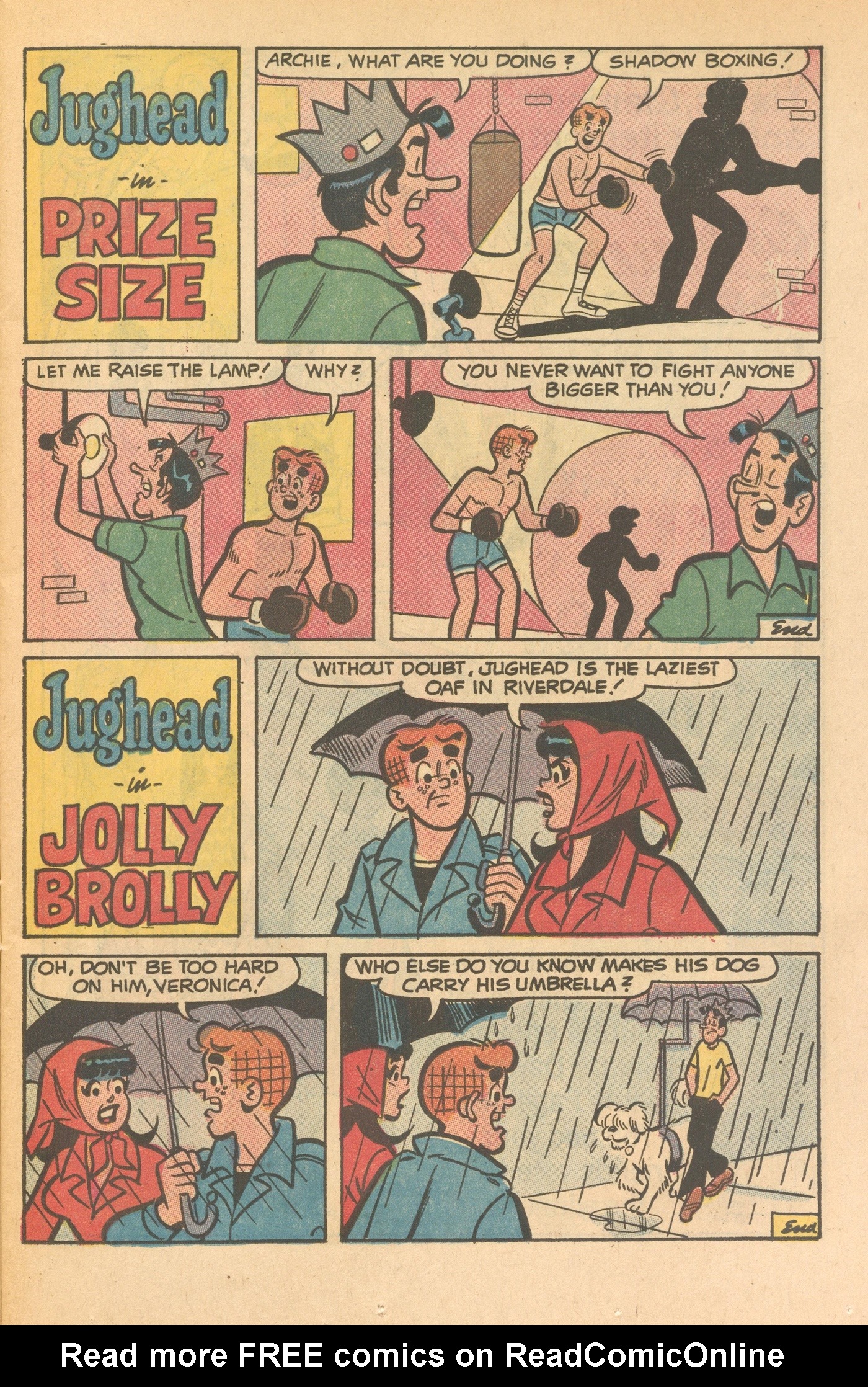 Read online Jughead's Jokes comic -  Issue #27 - 11