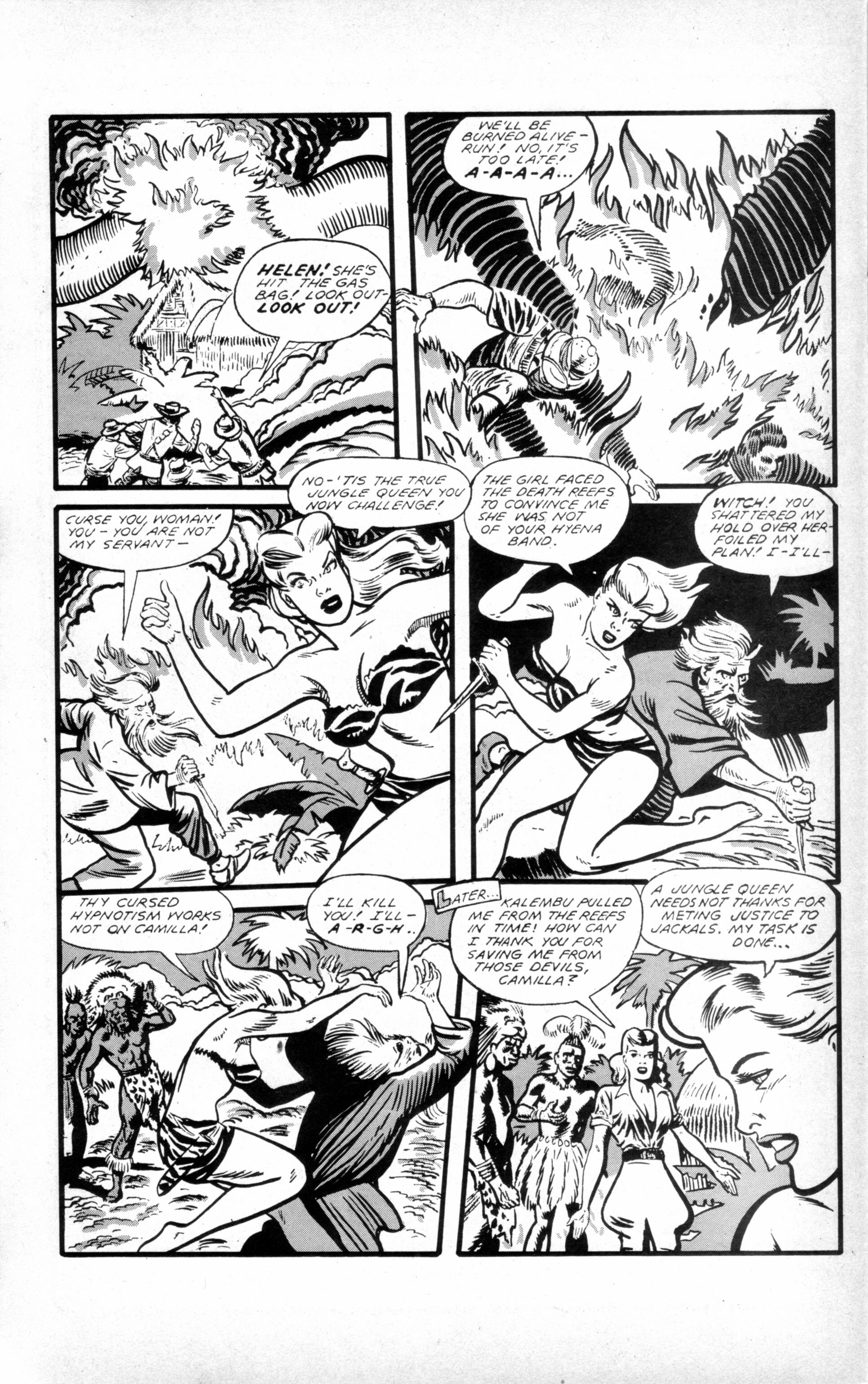 Read online Jungle Girls (1988) comic -  Issue #8 - 31