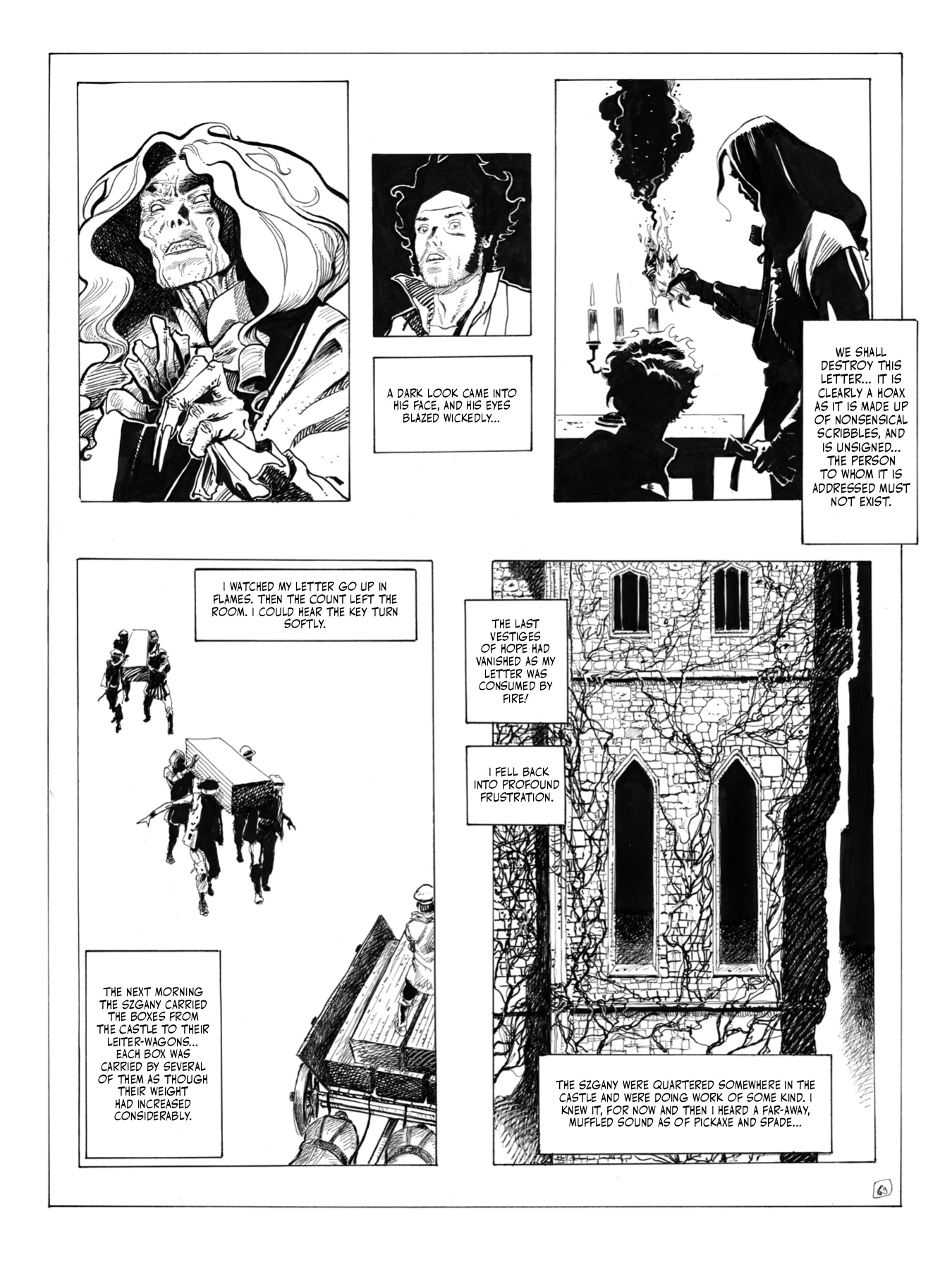 Read online Bram Stoker's Dracula by Georges Bess comic -  Issue # TPB (Part 1) - 67
