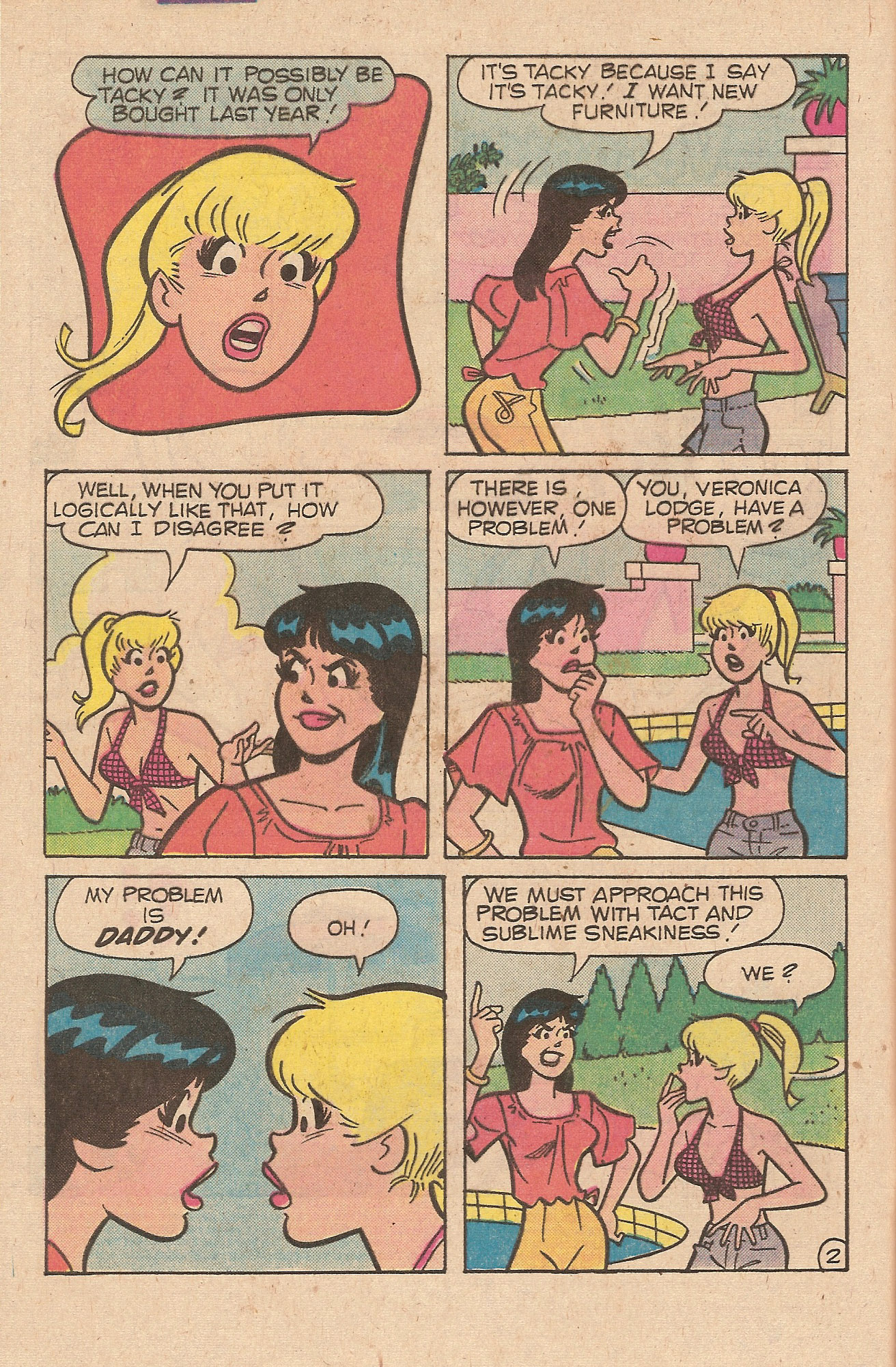 Read online Archie's Girls Betty and Veronica comic -  Issue #299 - 4