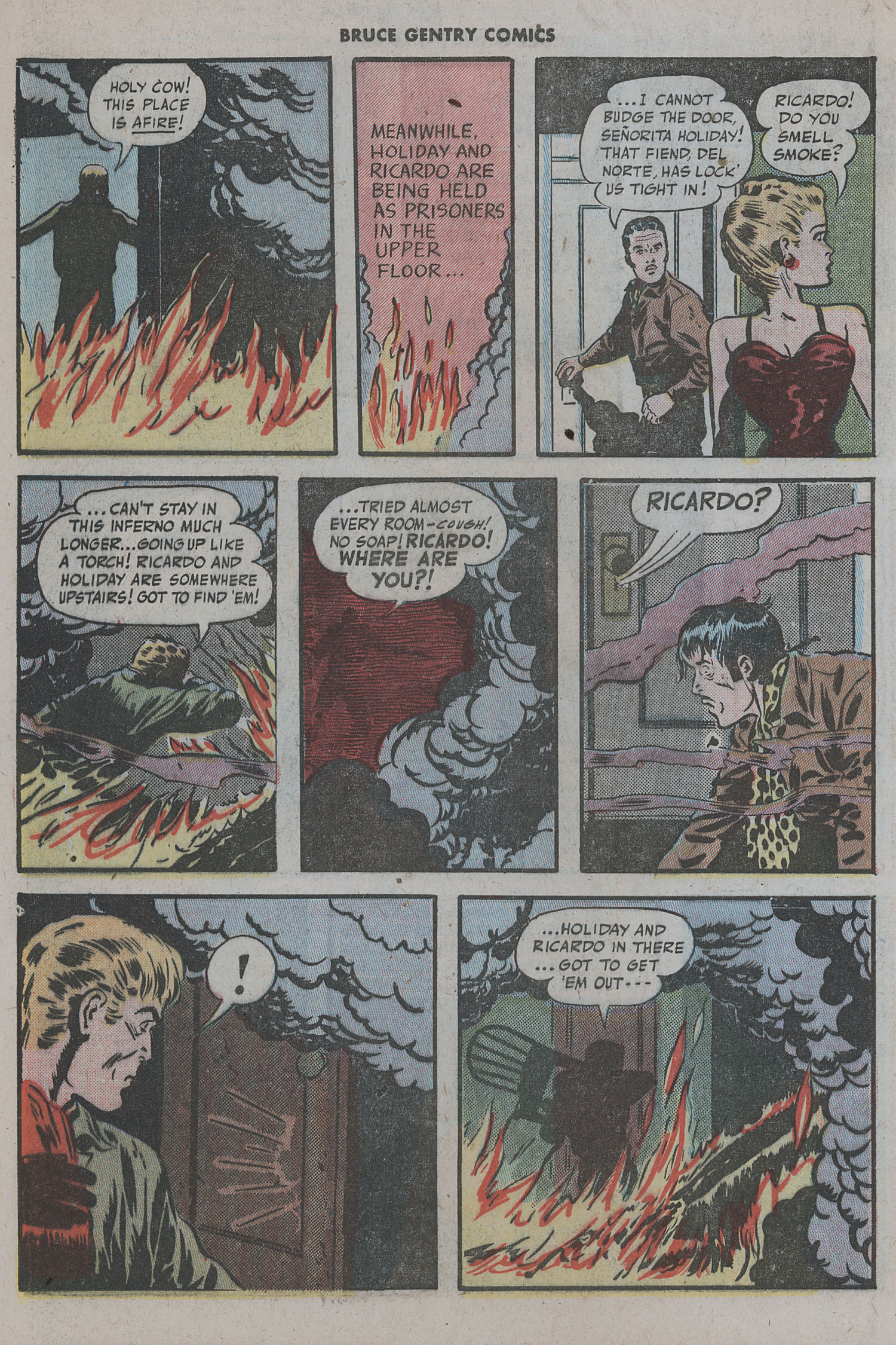 Read online Bruce Gentry comic -  Issue #3 - 24