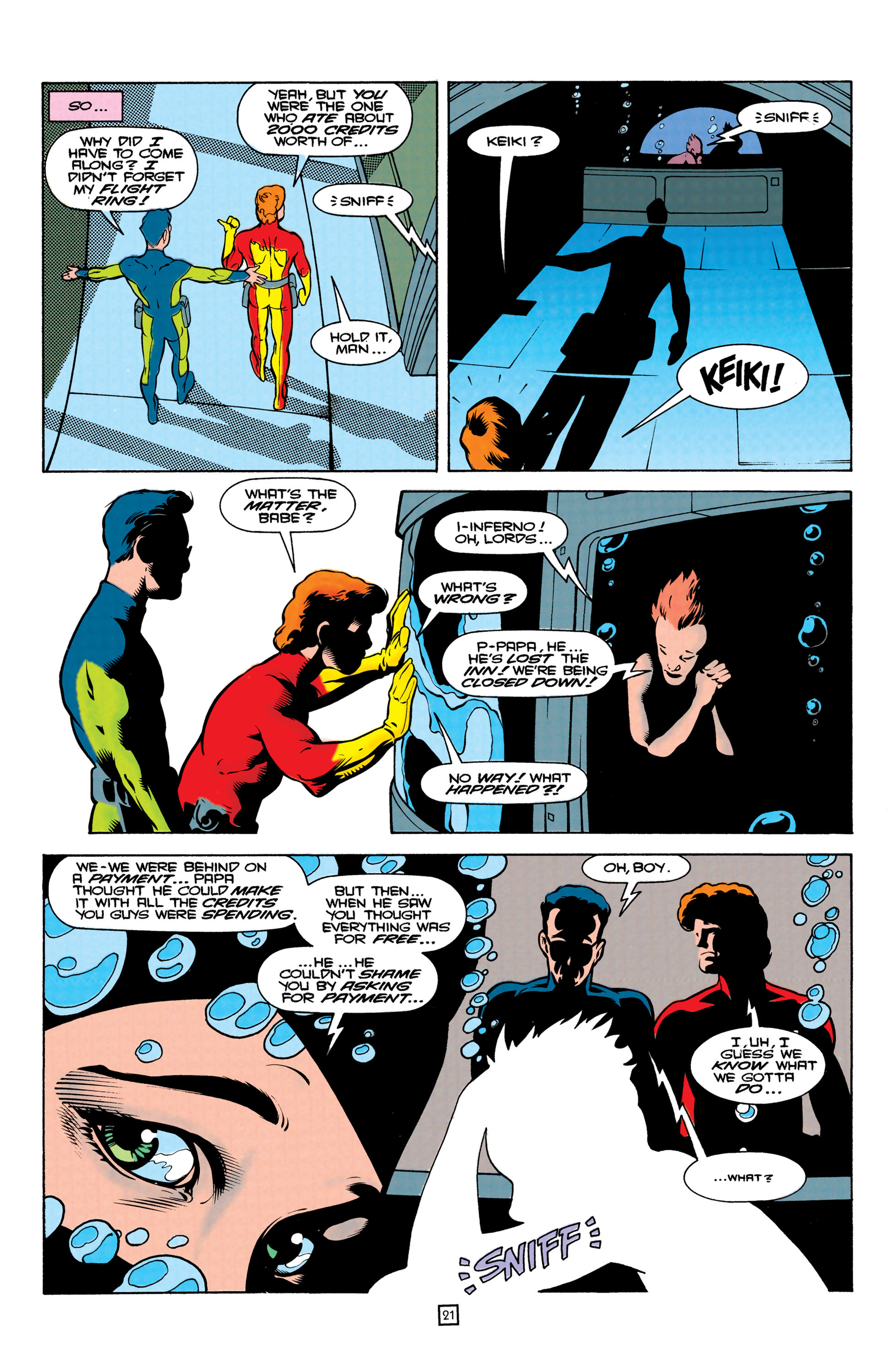 Read online Legionnaires comic -  Issue #7 - 22