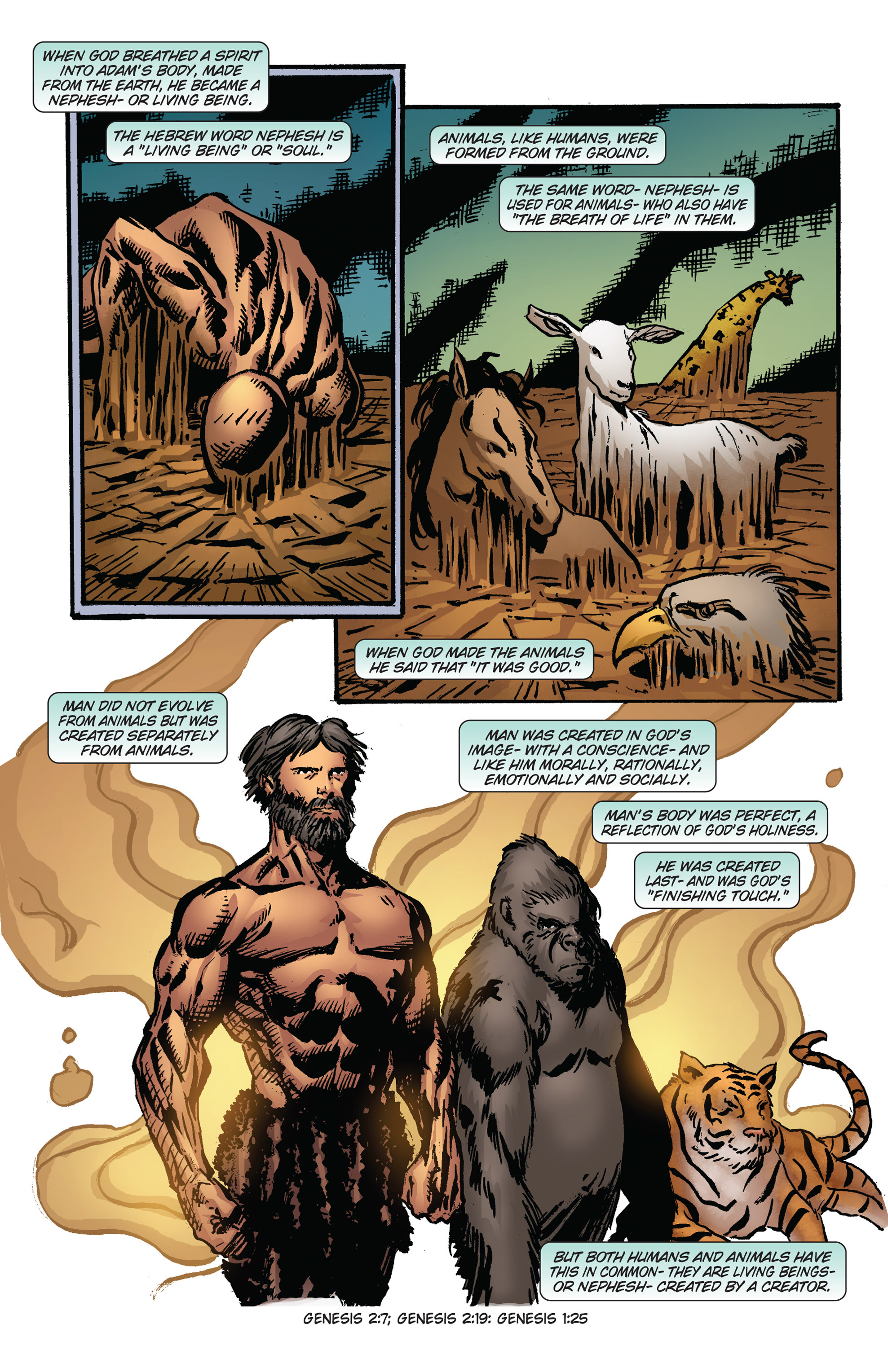 Read online 101 Questions About the Bible and Christianity comic -  Issue #2 - 22