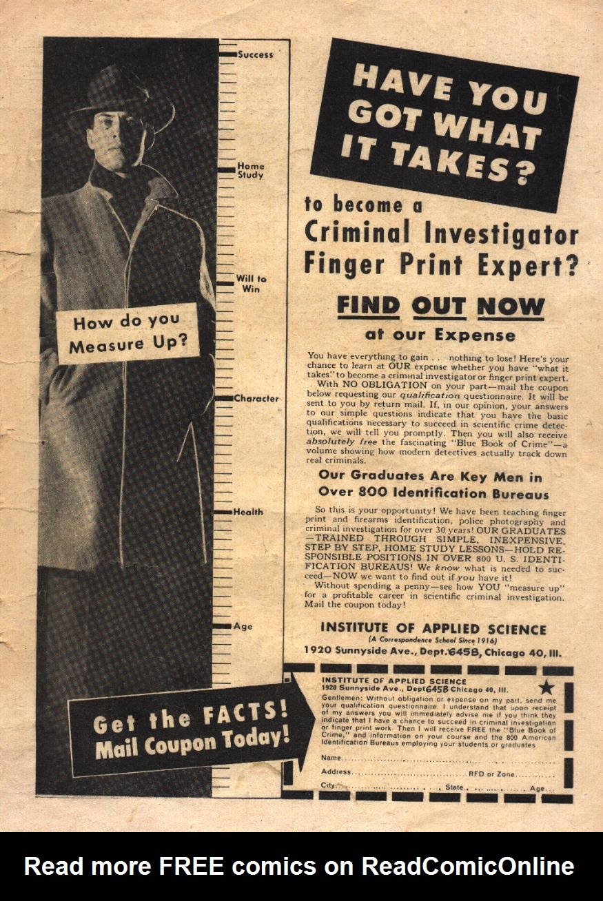 Read online The Saint (1947) comic -  Issue #10 - 35