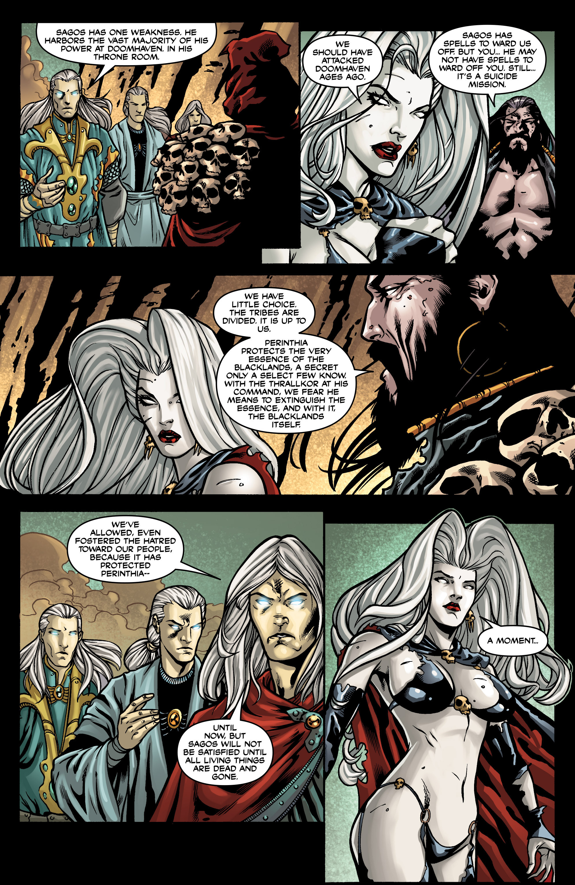 Read online Lady Death Origins comic -  Issue #15 - 12