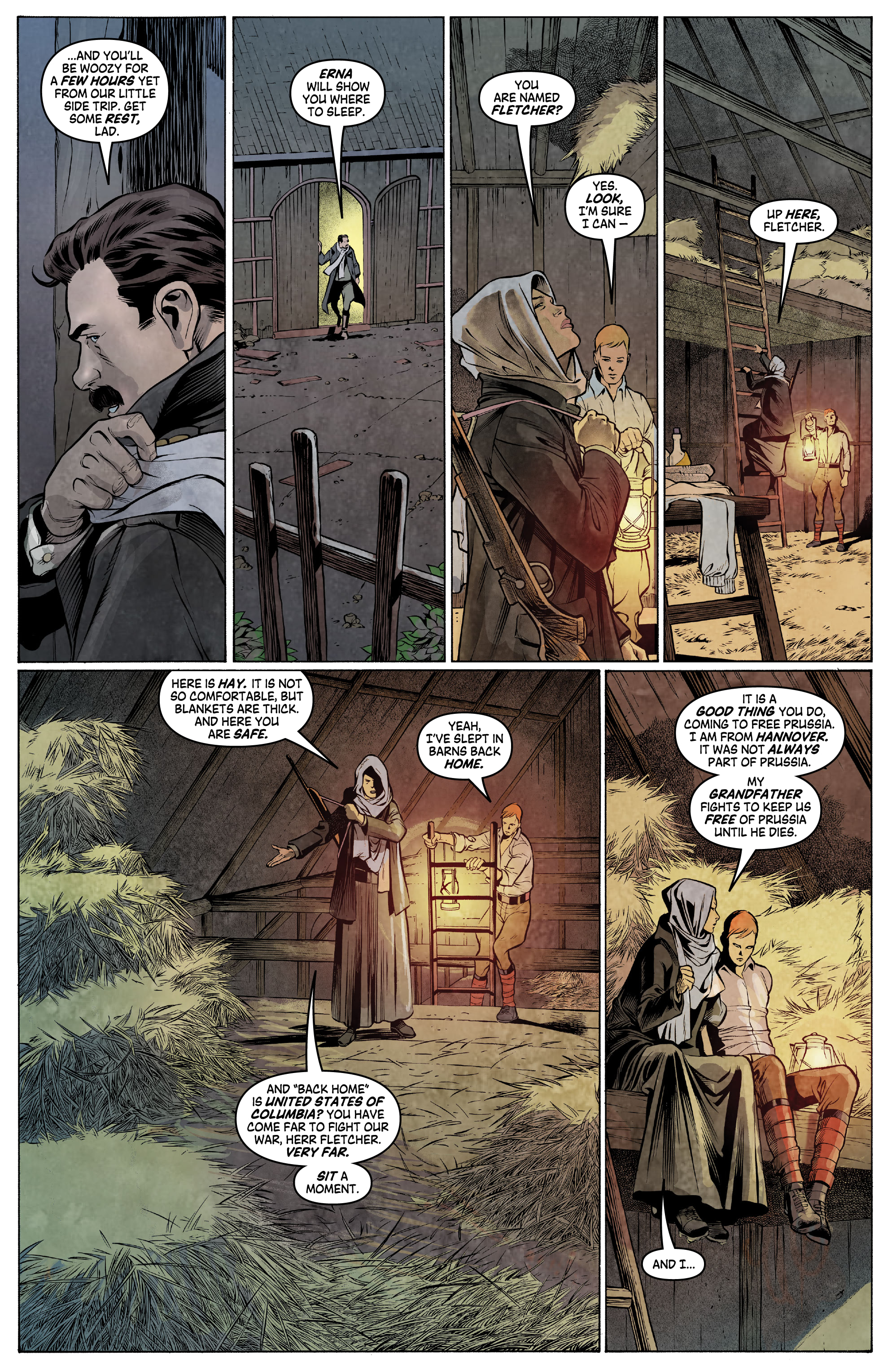 Read online Arrowsmith: Behind Enemy Lines comic -  Issue #3 - 17