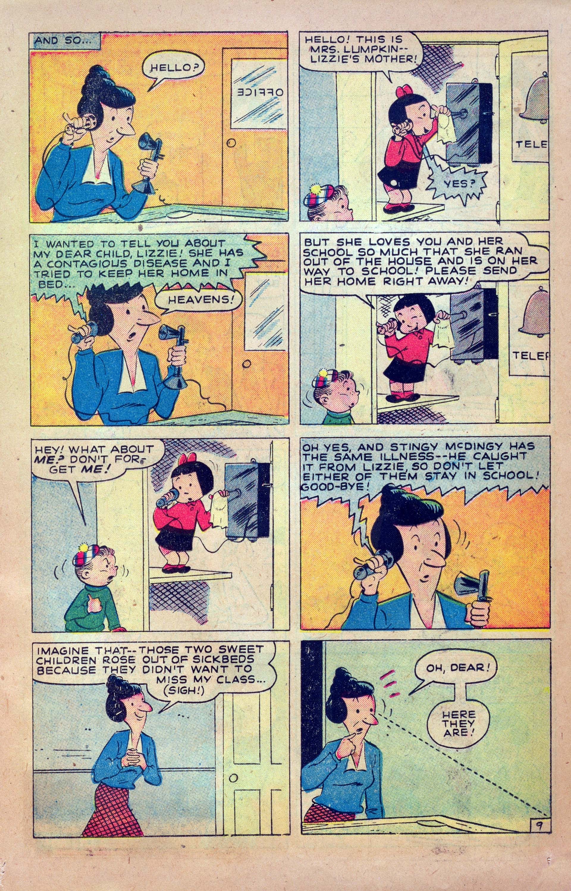 Read online Little Lizzie (1949) comic -  Issue #4 - 11