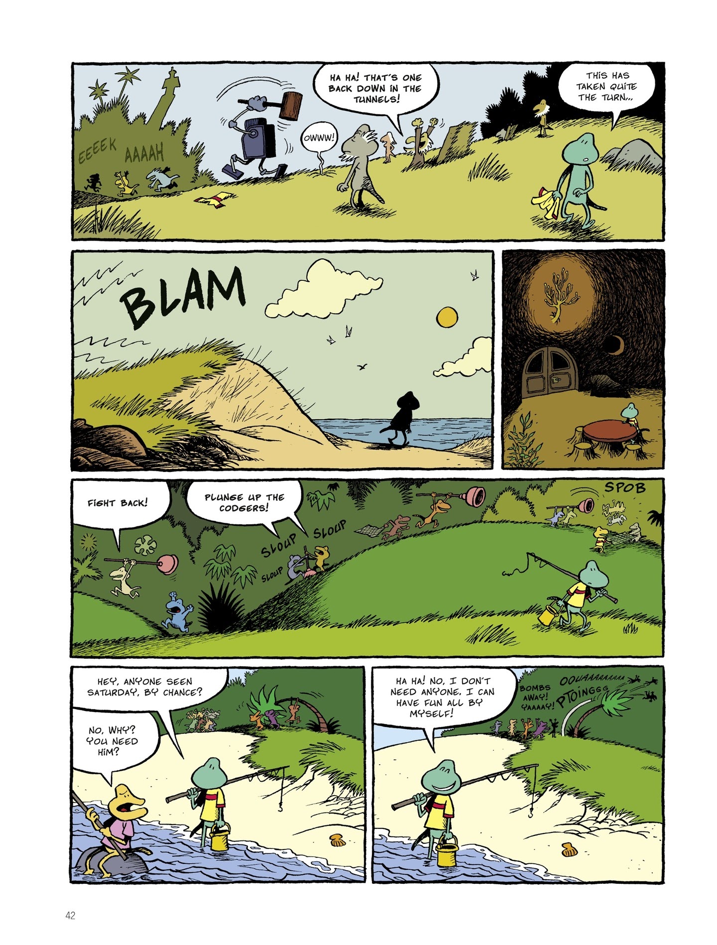 Read online Saturday and Sunday comic -  Issue #2 - 42