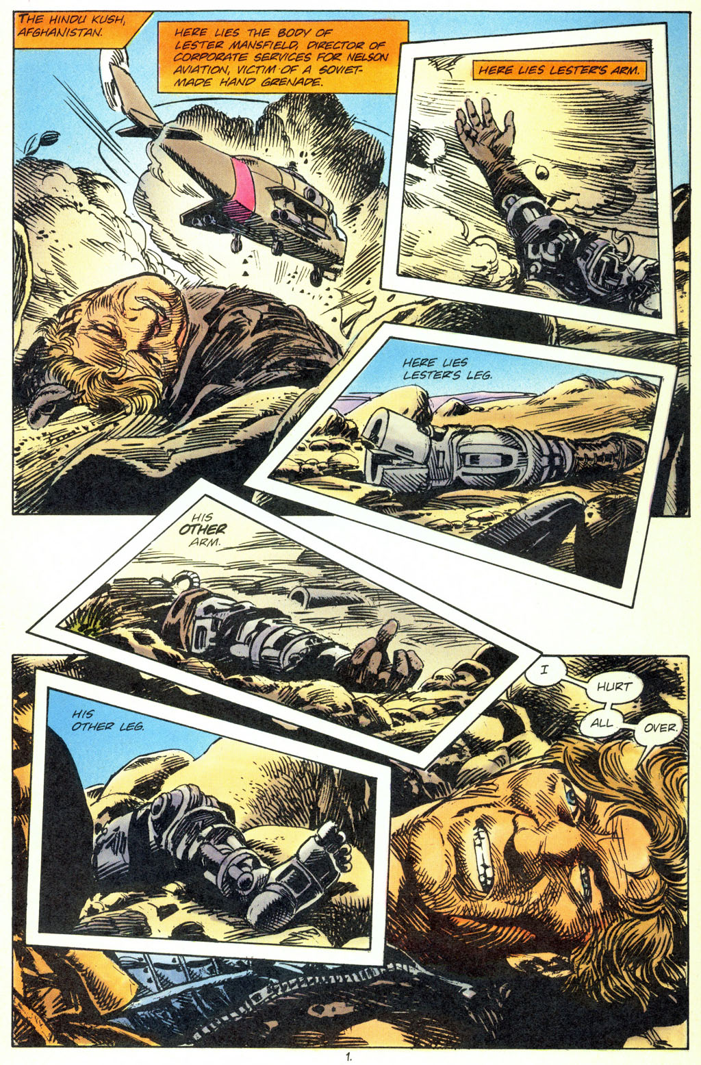 Read online Airboy (1986) comic -  Issue #42 - 2